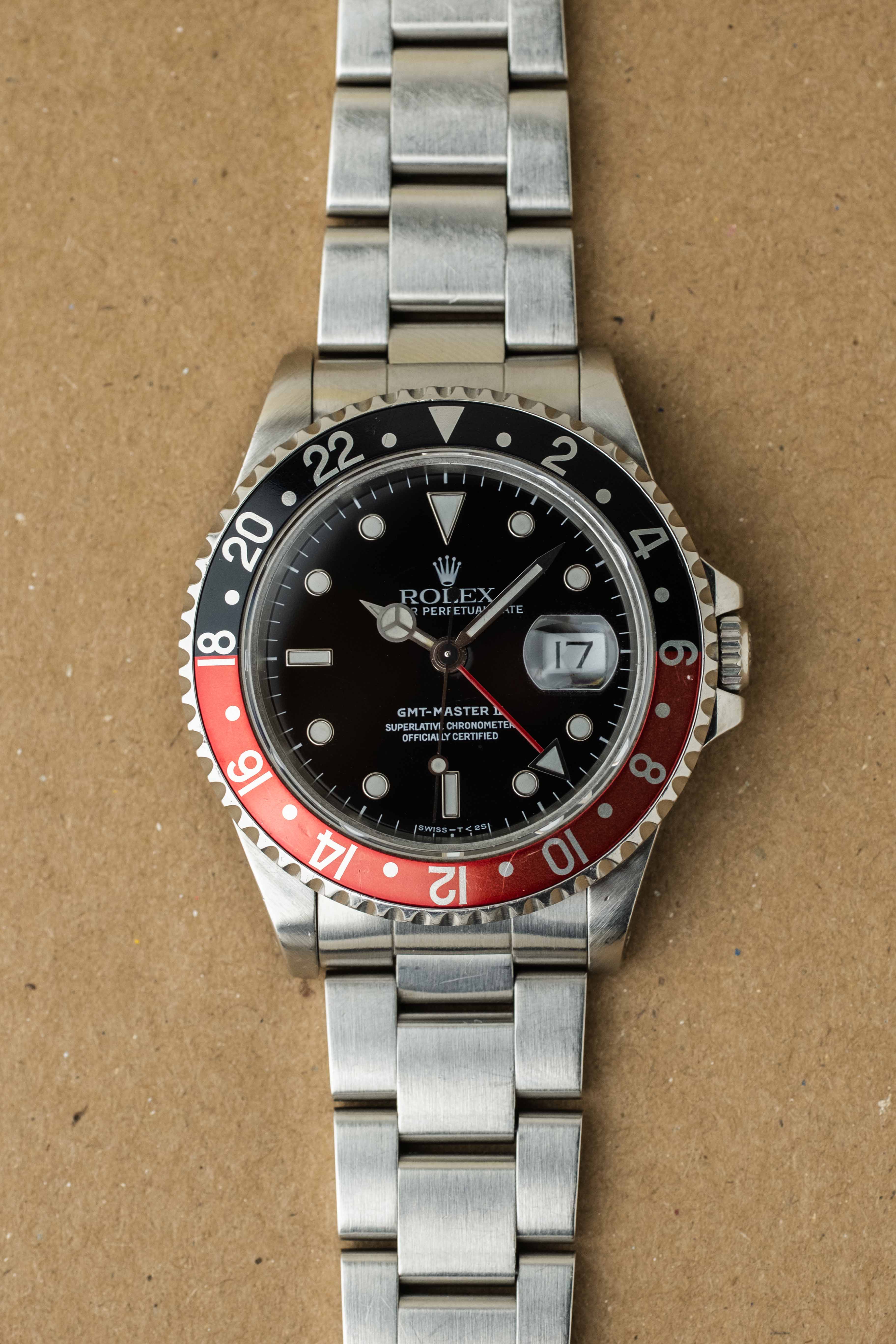 Rolex GMT-Master II 'Coke' Ref. 16710 1993 w/ Box & Papers