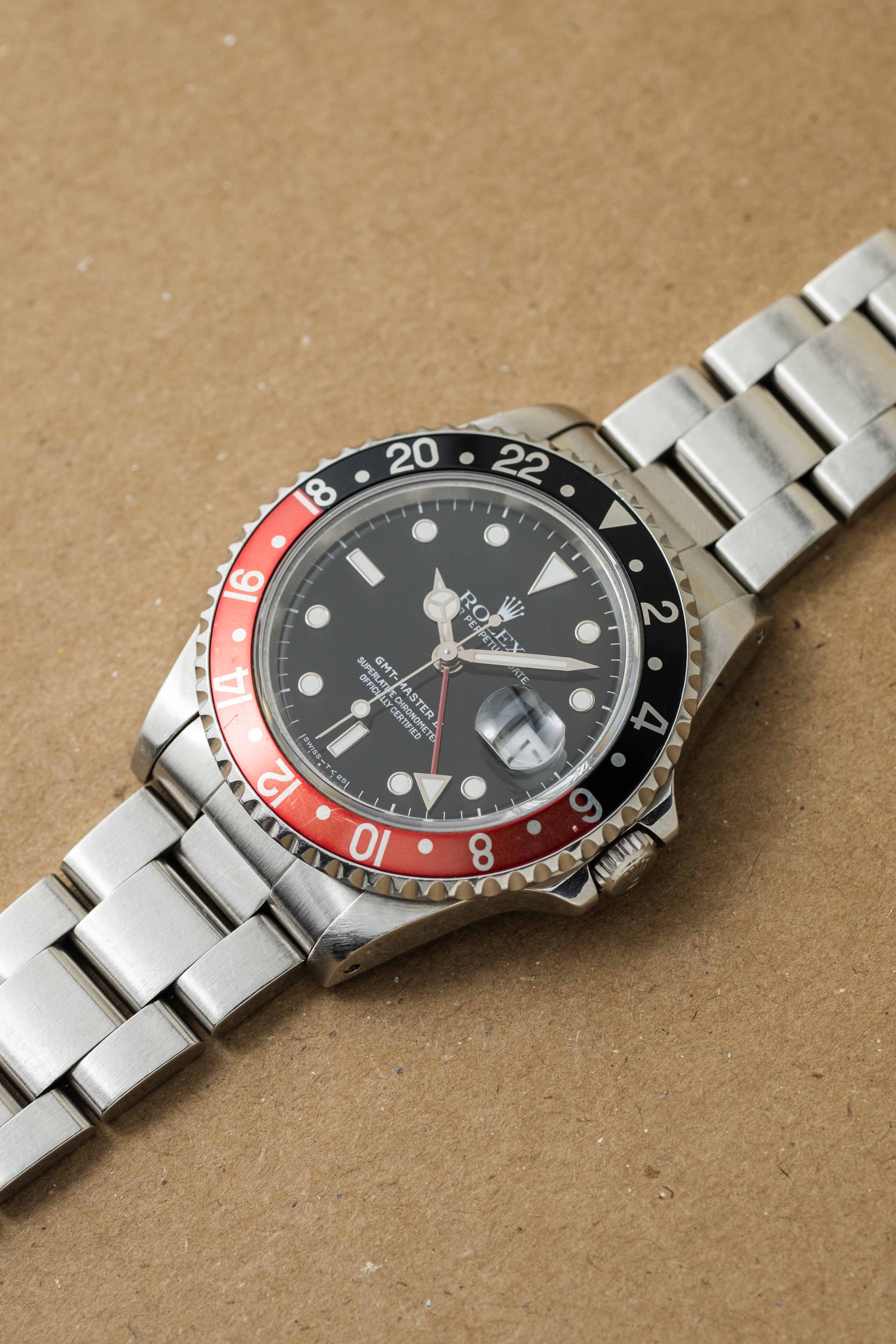 Rolex GMT-Master II 'Coke' Ref. 16710 1993 w/ Box & Papers