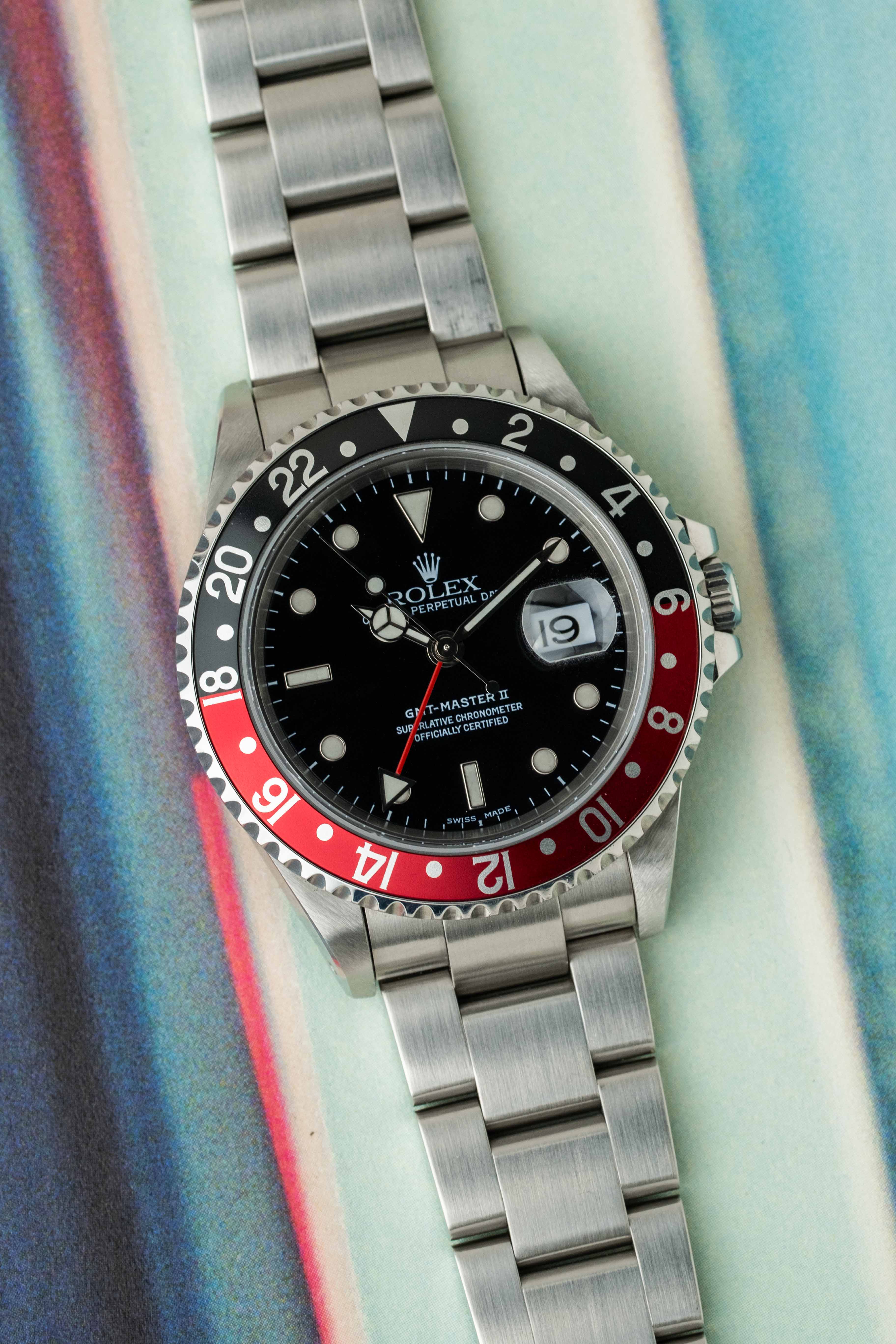 Rolex GMT-Master II 'Coke' Ref. 16710 2000 w/ Box & Papers