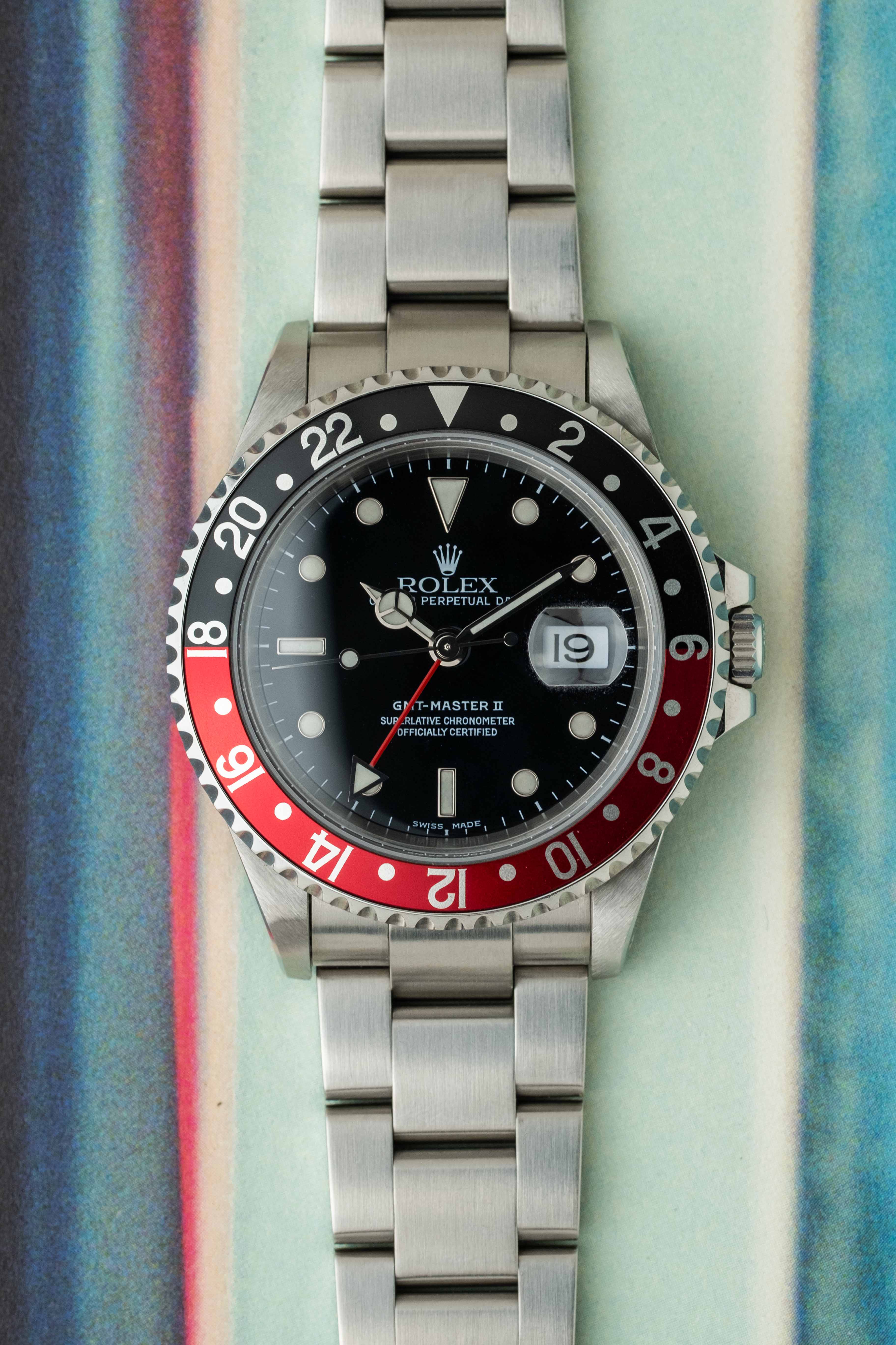 Rolex GMT-Master II 'Coke' Ref. 16710 2000 w/ Box & Papers