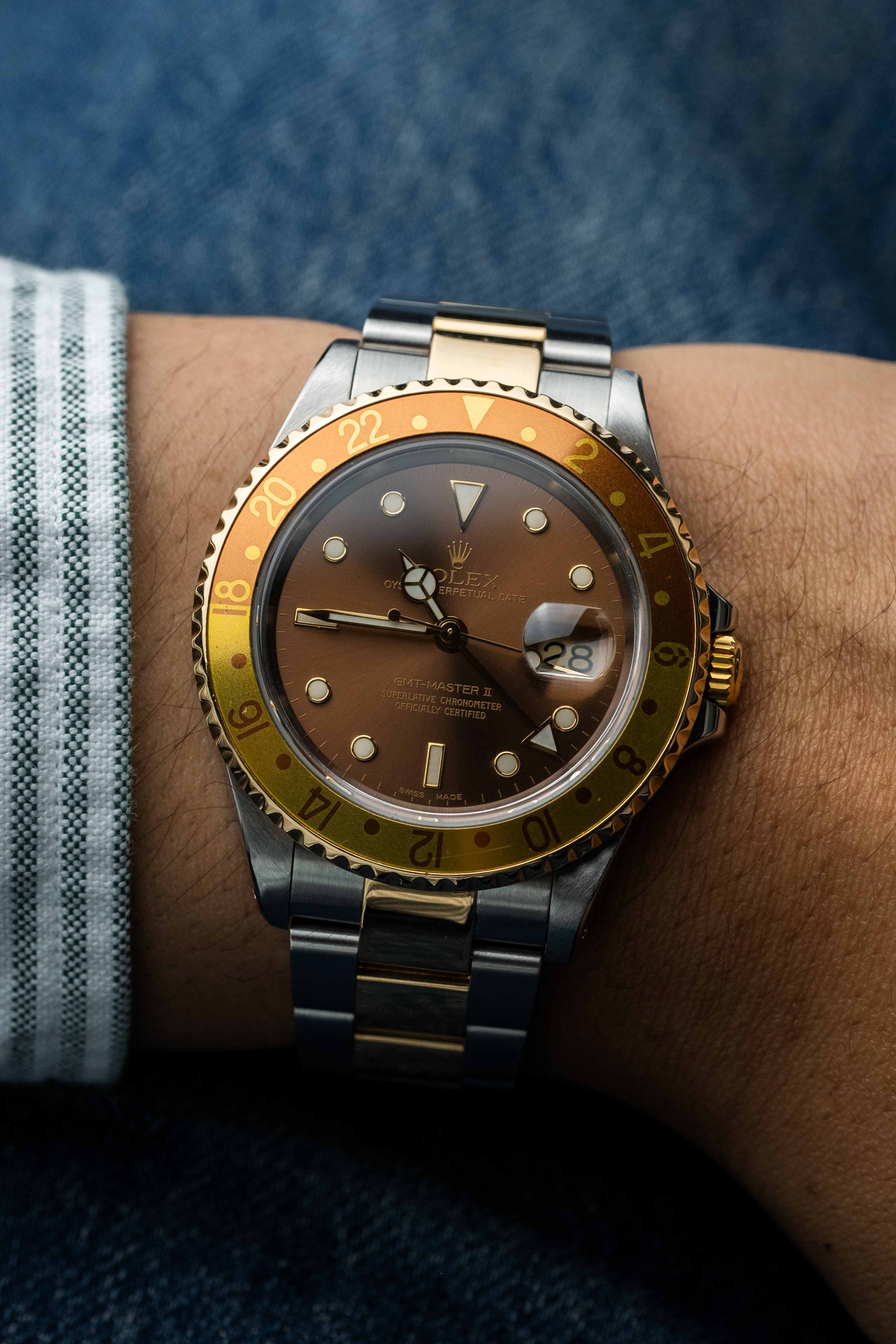Rolex GMT-Master II 'Root Beer' Ref. 16713 2002