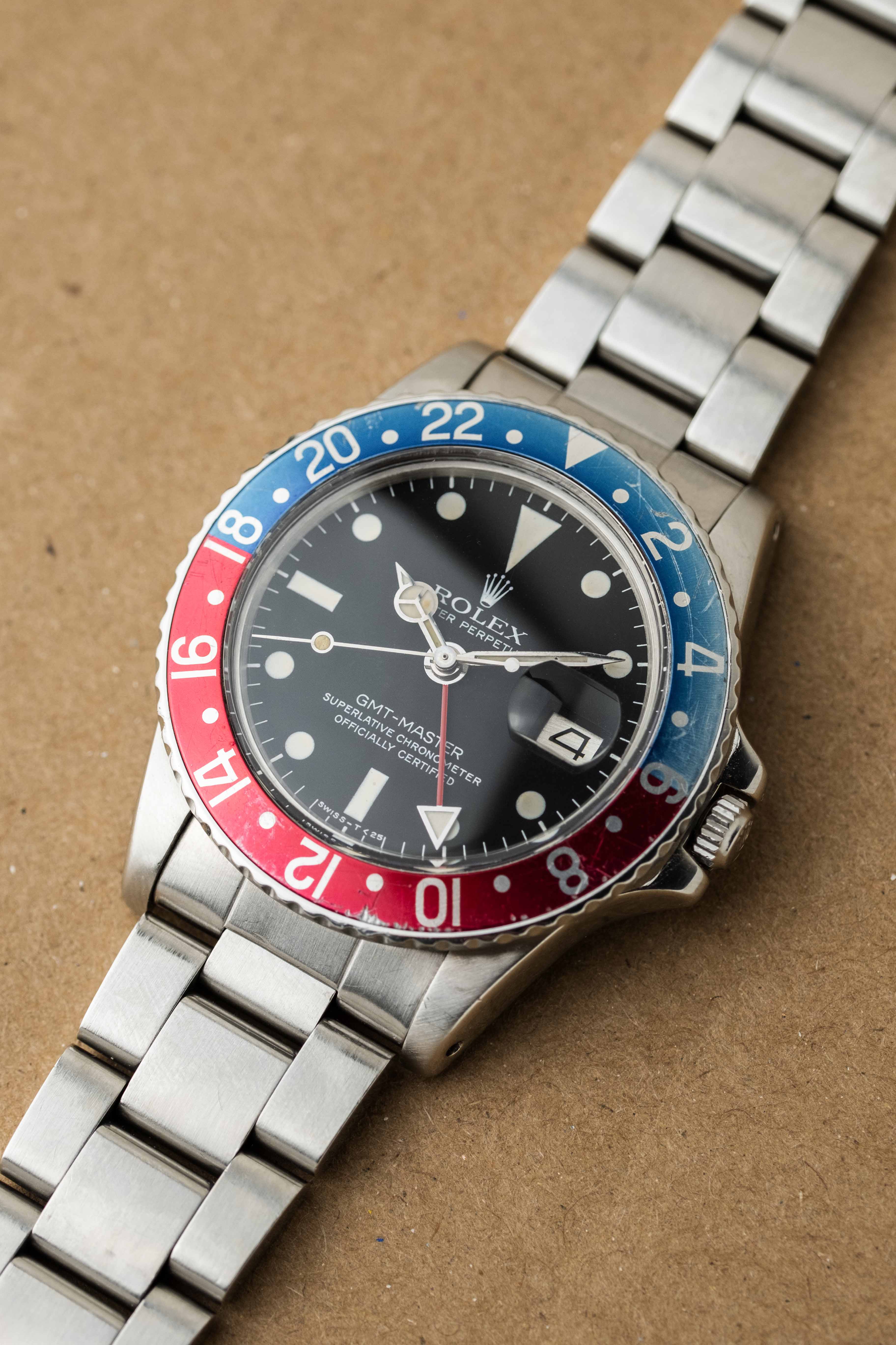 Rolex GMT-Master Ref. 1675 'MK IV' Matte Dial 1978 w/ Box & Booklets