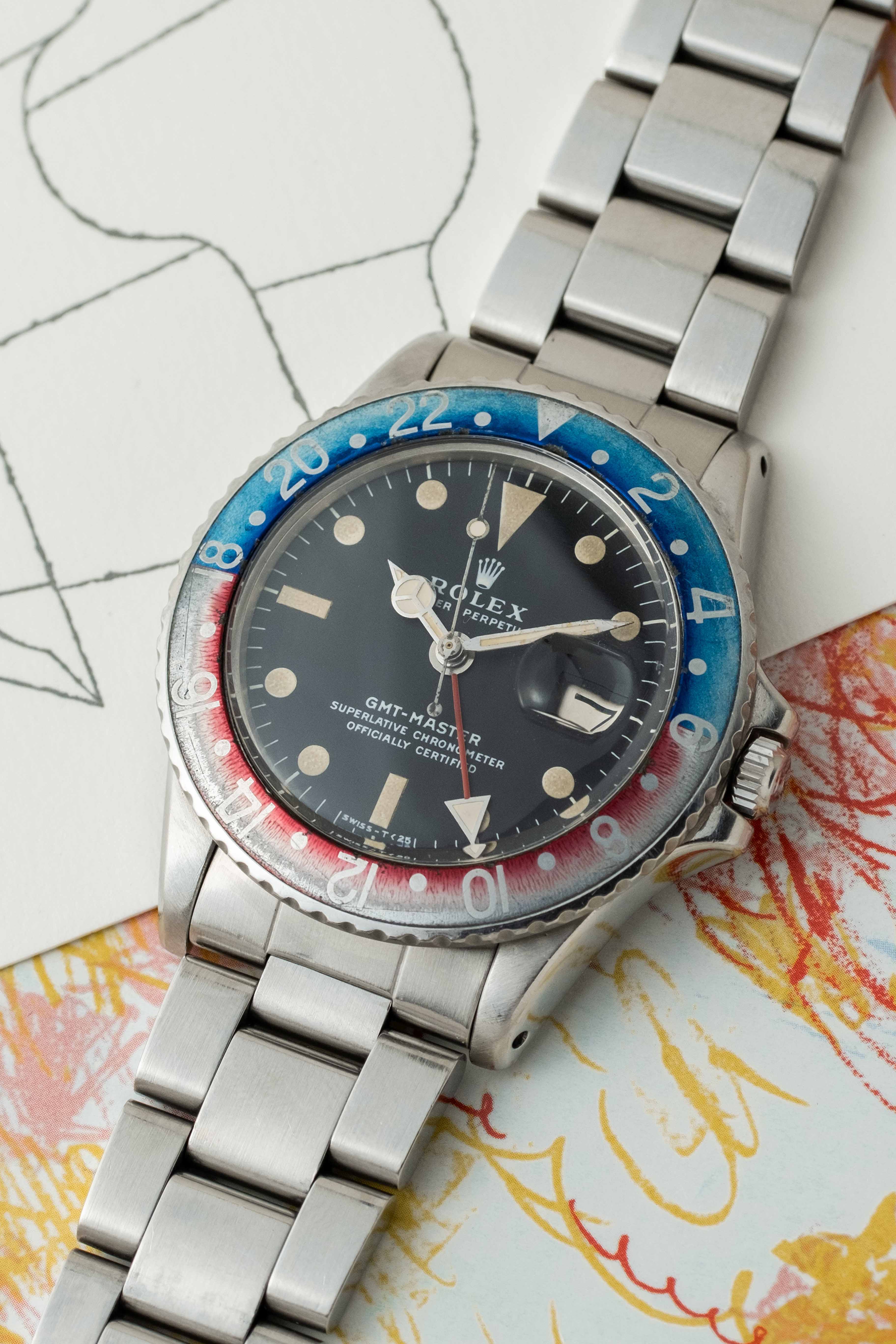 Rolex GMT-Master Ref. 1675 'MKII' Dial 1971