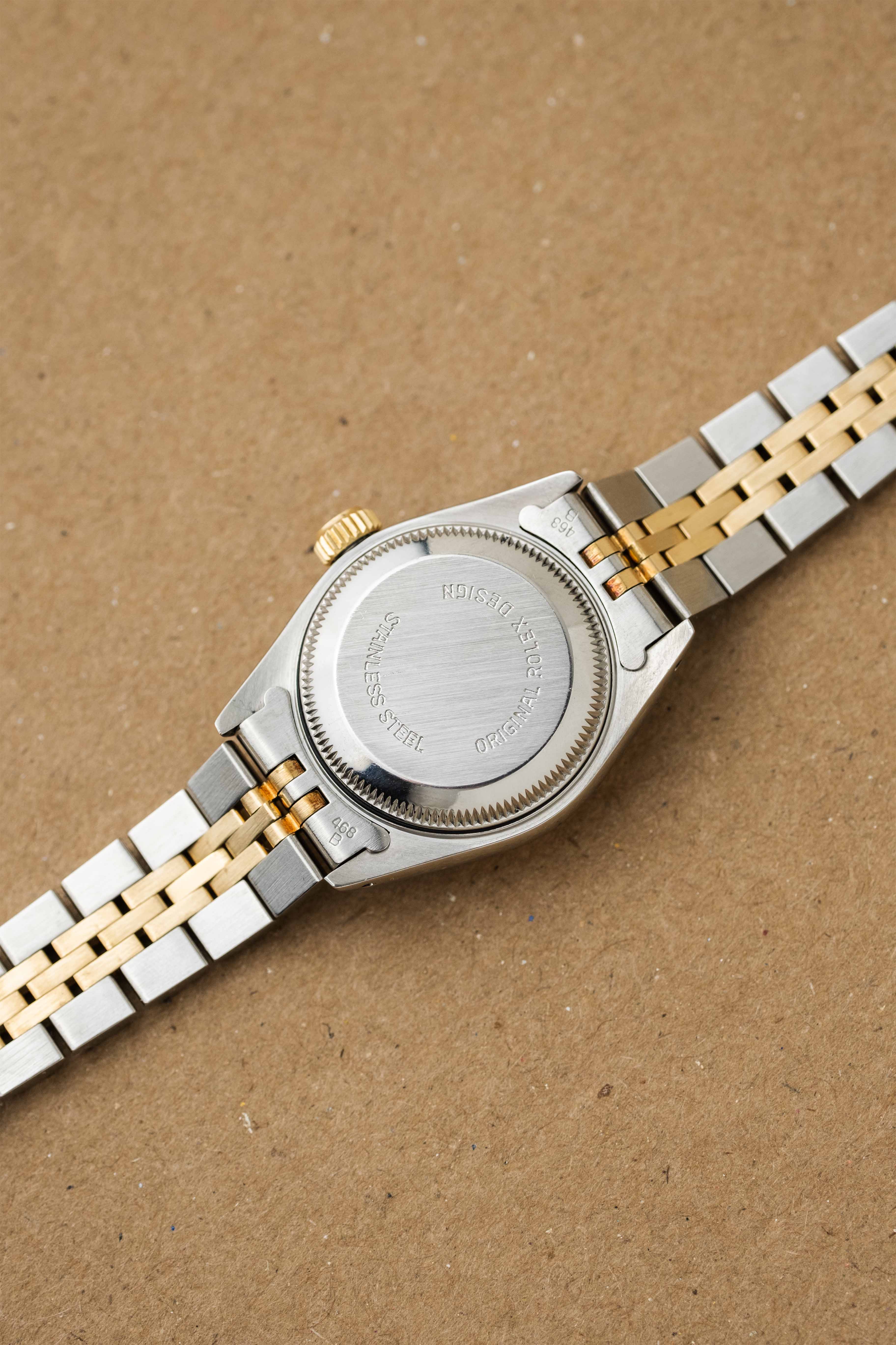 Rolex Lady-Datejust Ref. 69173G 'Champagne Diamond' Dial 1990