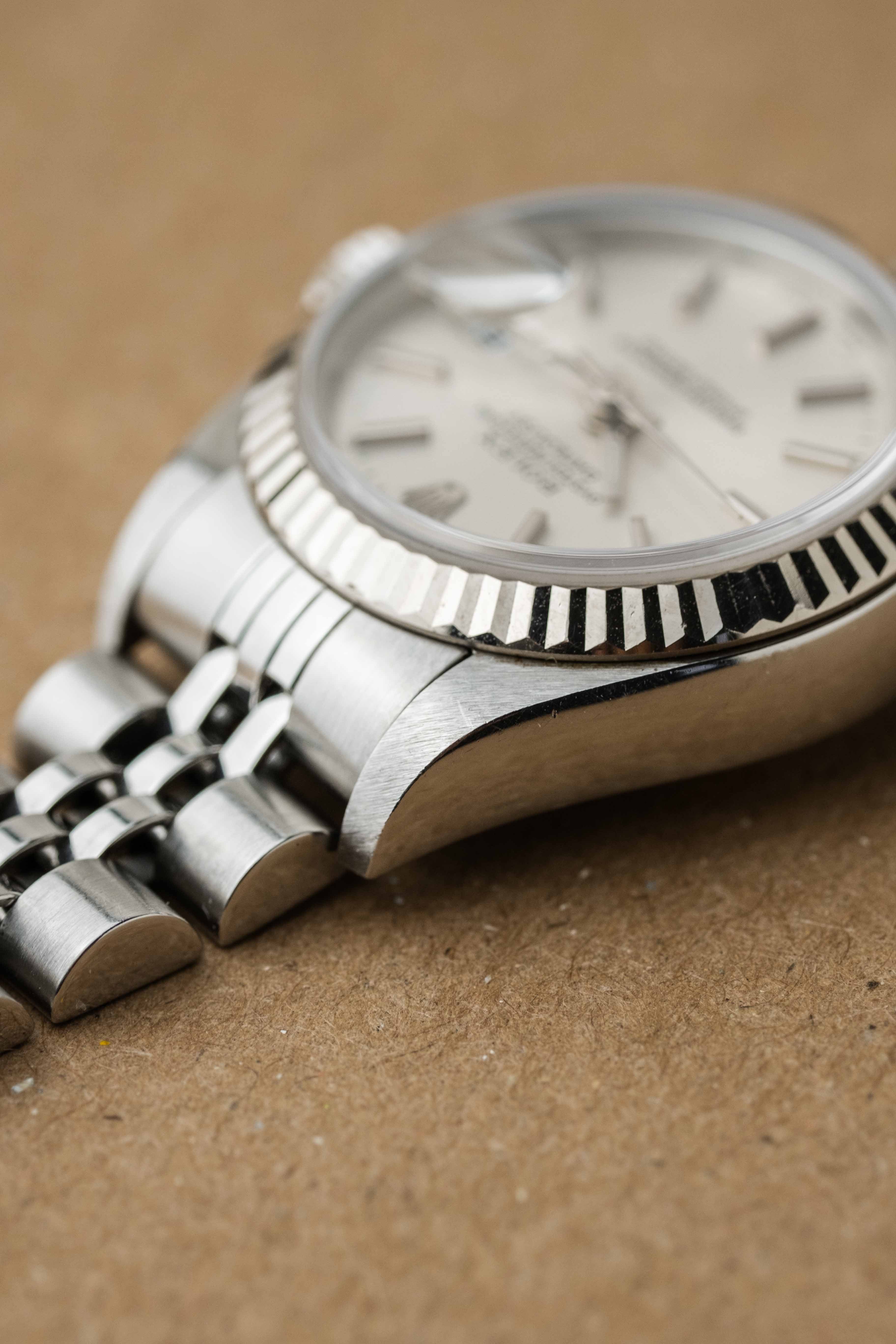 Rolex Lady-Datejust Ref. 79174 ‘Silver Stick’ Dial 2001 w/ Box & Papers