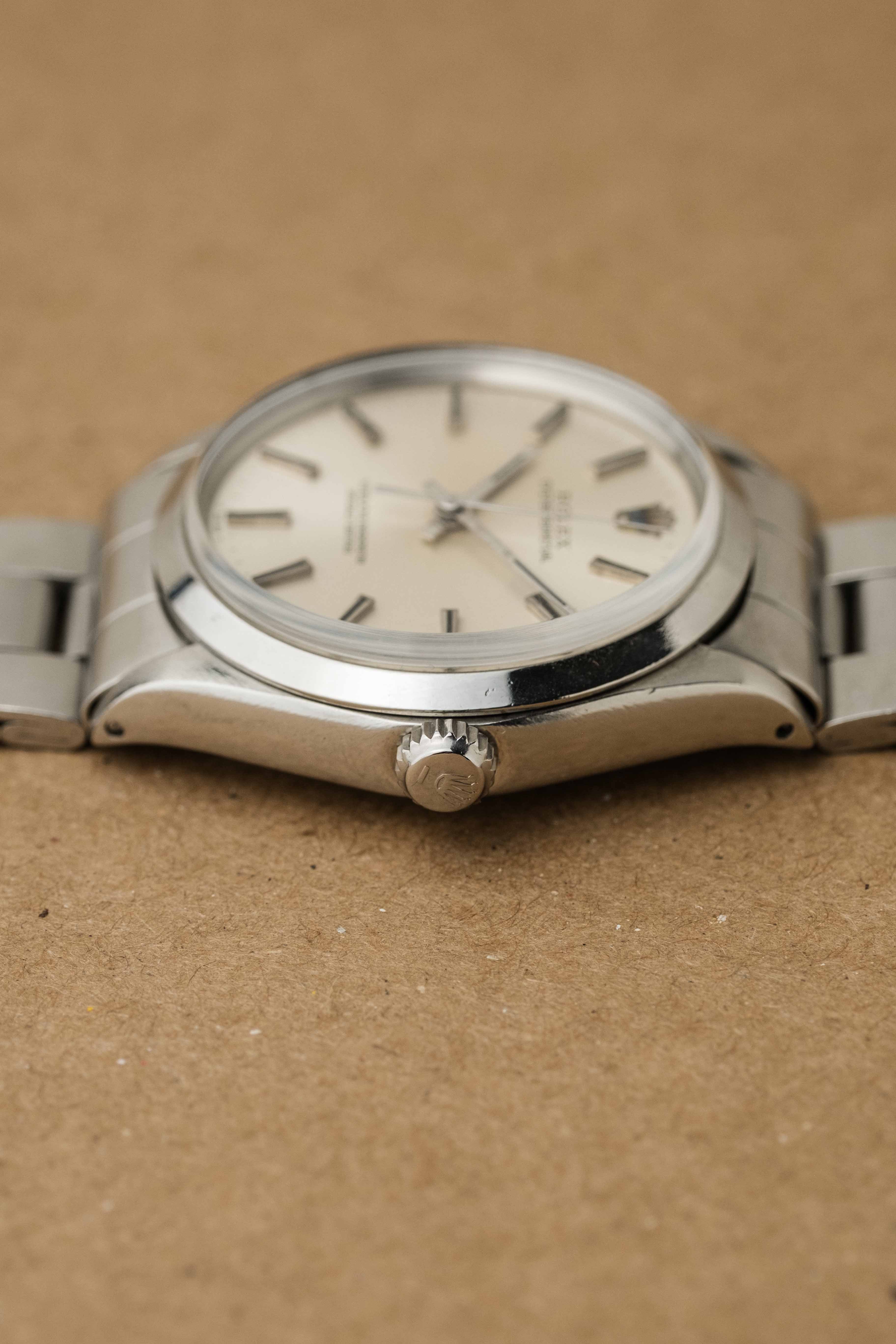 Rolex Oyster Perpetual Ref. 1002 1970 'Silver' Dial w/ Box