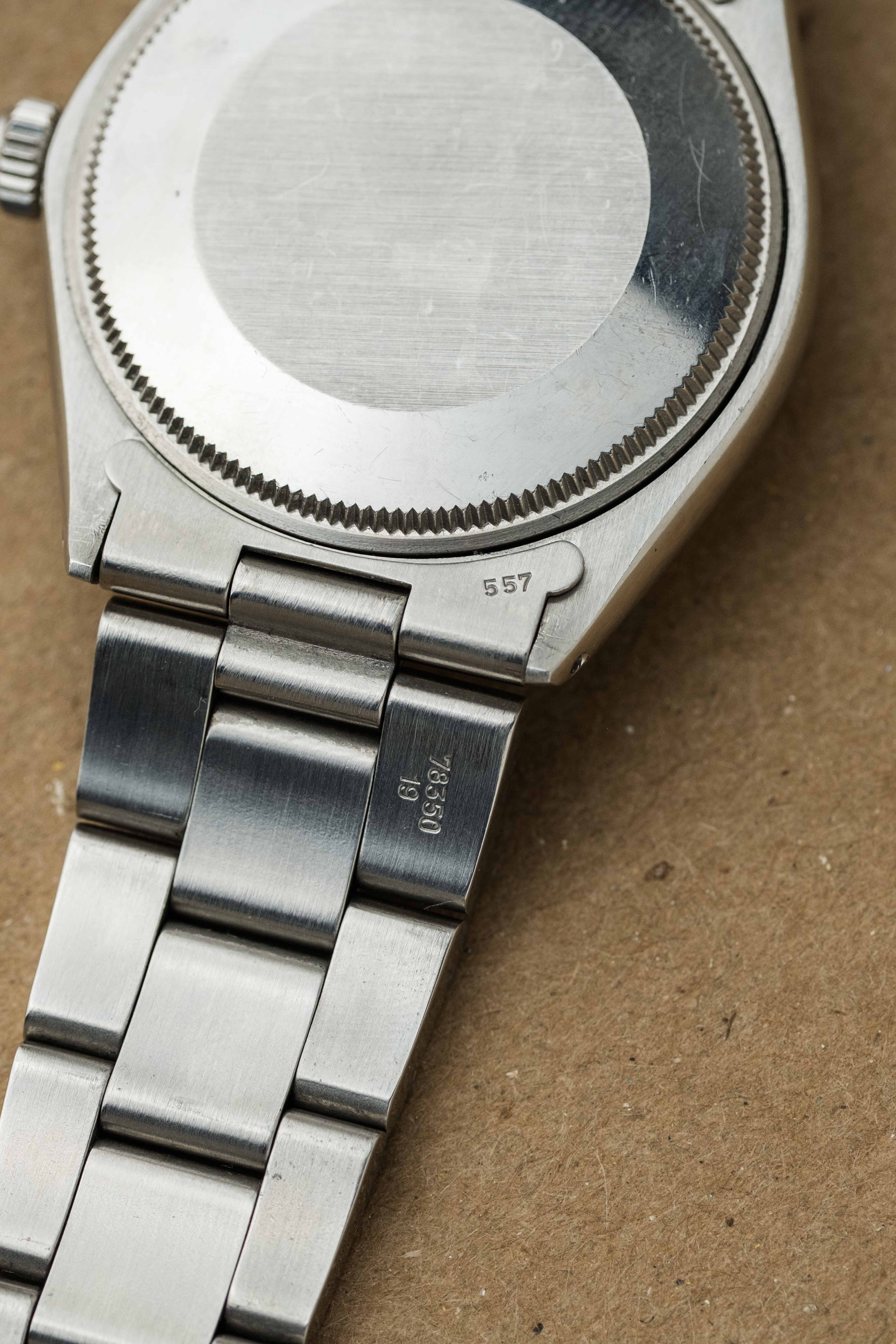 Rolex Oyster Perpetual Ref. 1002 1975 'Black Bark' Dial