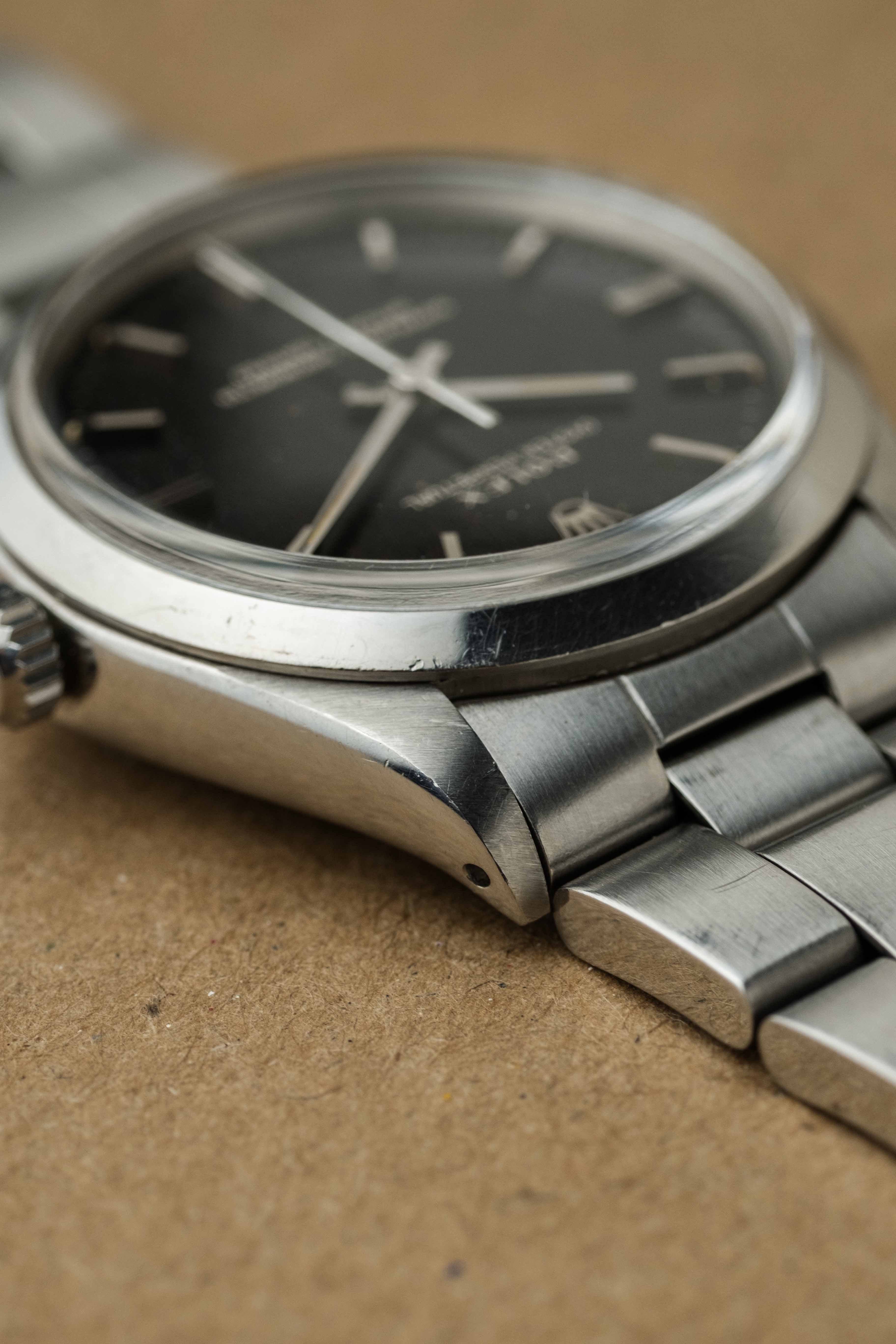 Rolex Oyster Perpetual Ref. 1002 1975 'Black Bark' Dial