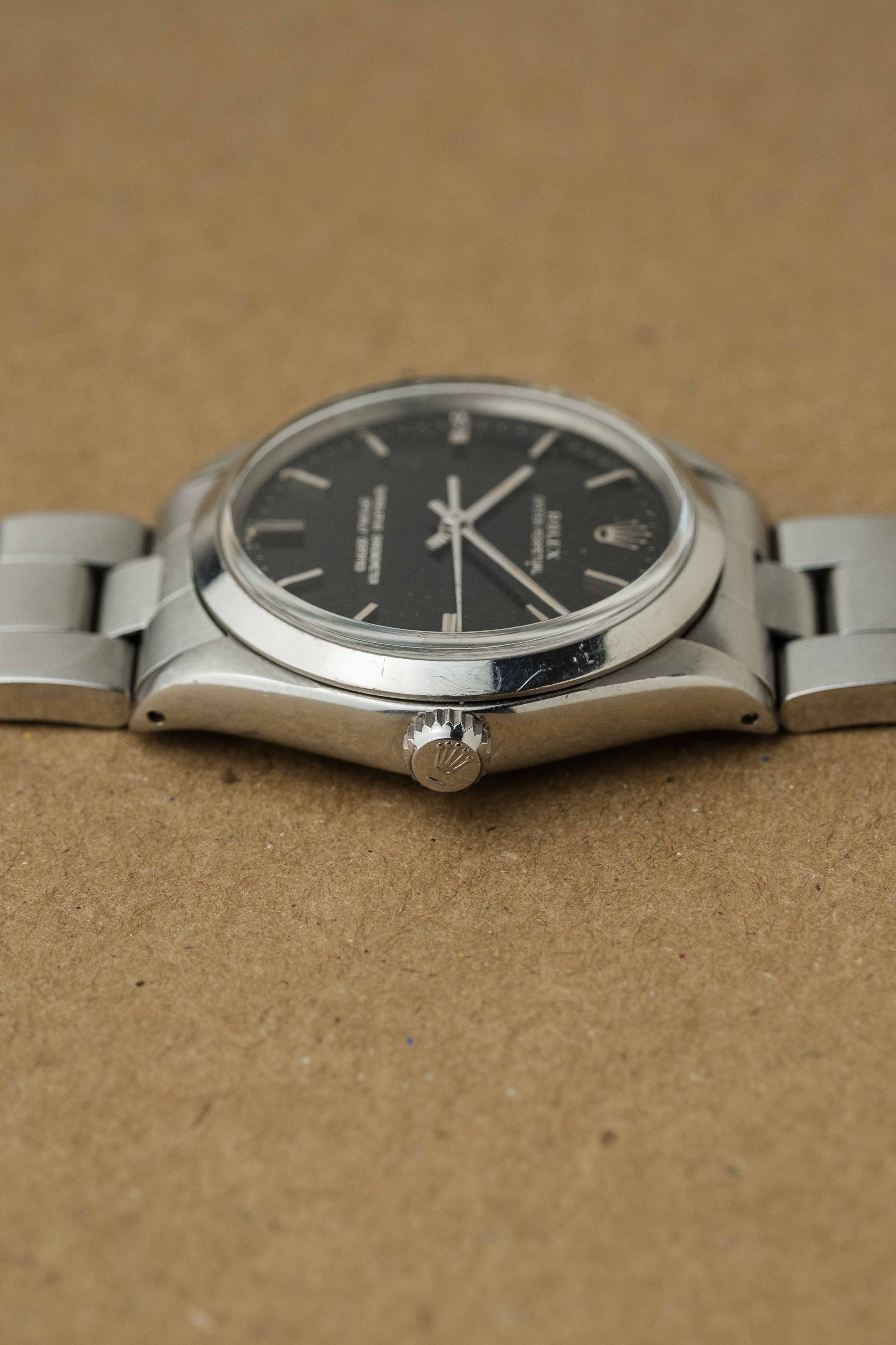 Rolex Oyster Perpetual Ref. 1002 1975 'Black Bark' Dial