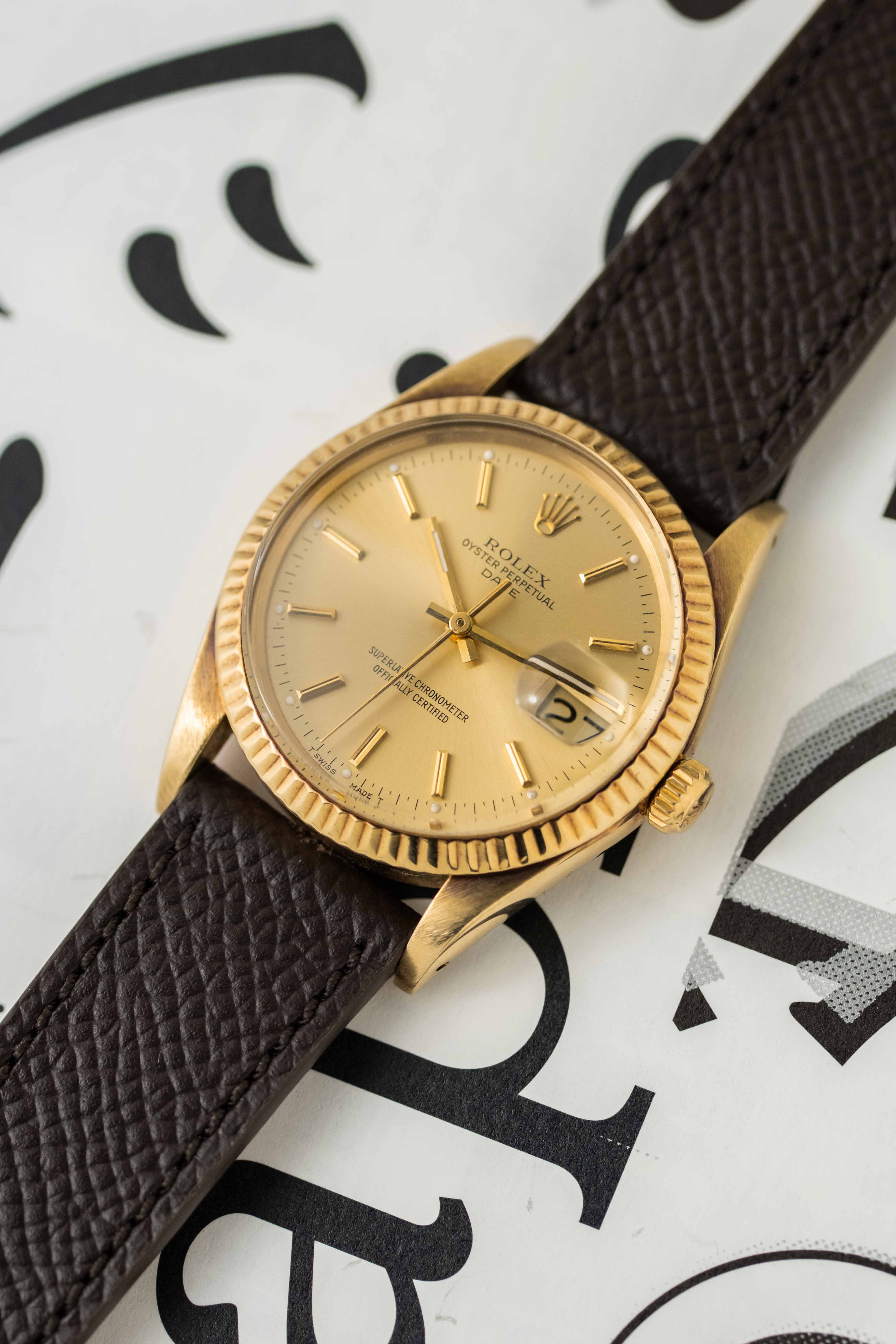 Rolex Oyster Perpetual Date Ref. 15037 1986