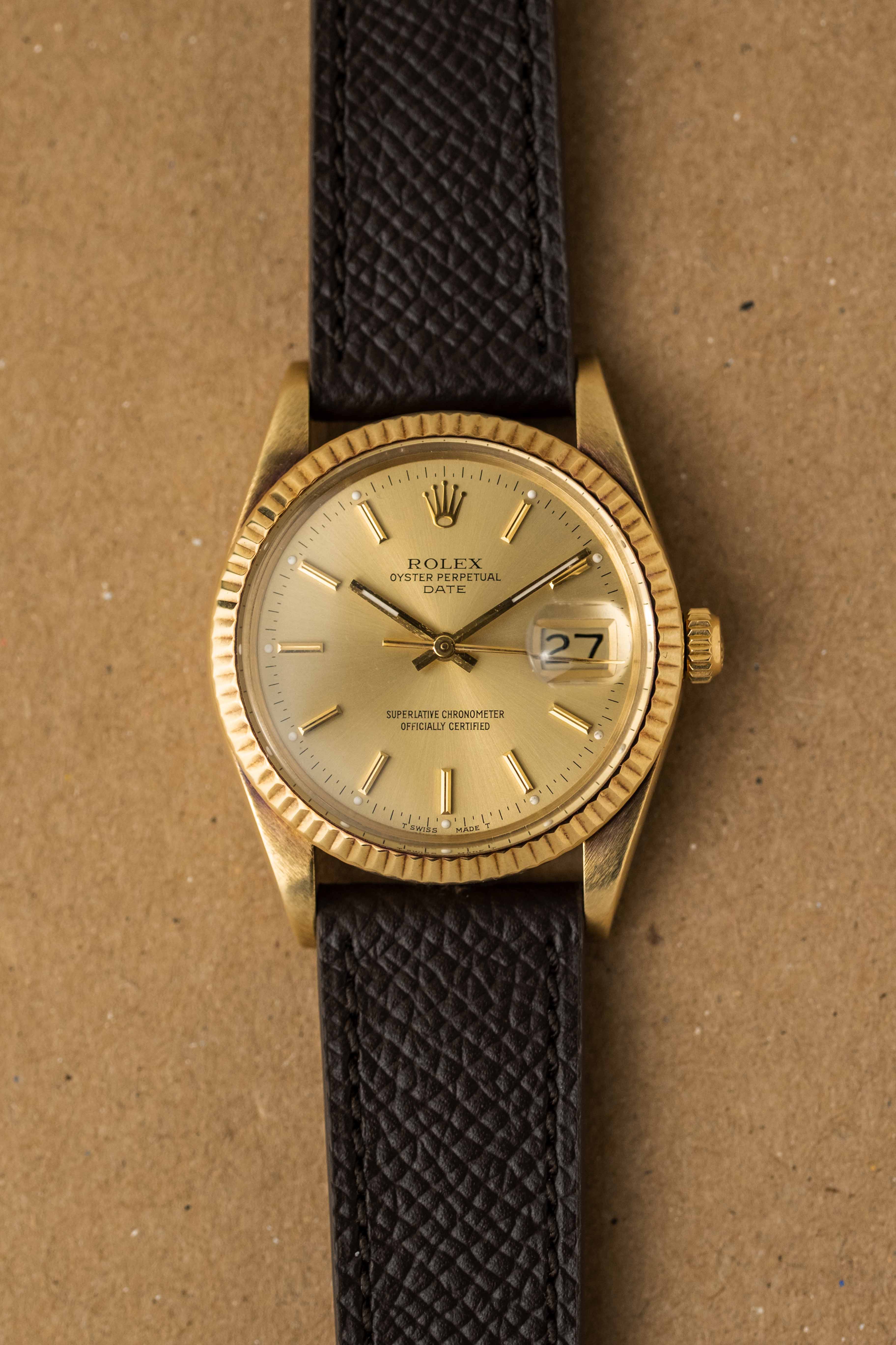 Rolex Oyster Perpetual Date Ref. 15037 1986