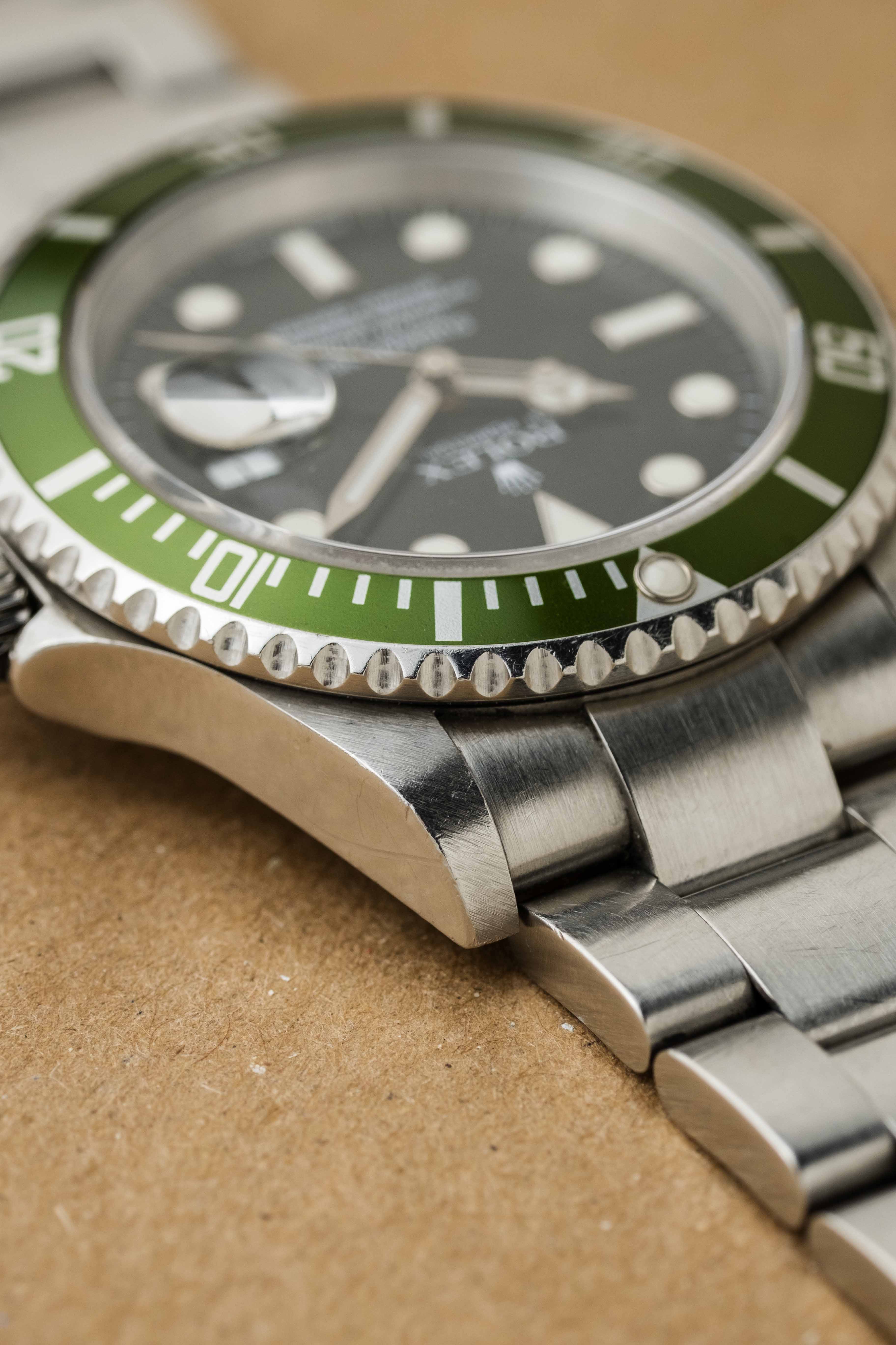 Rolex Submariner Date Ref. 16610LV 'Kermit' 2005 w/ Box & Papers