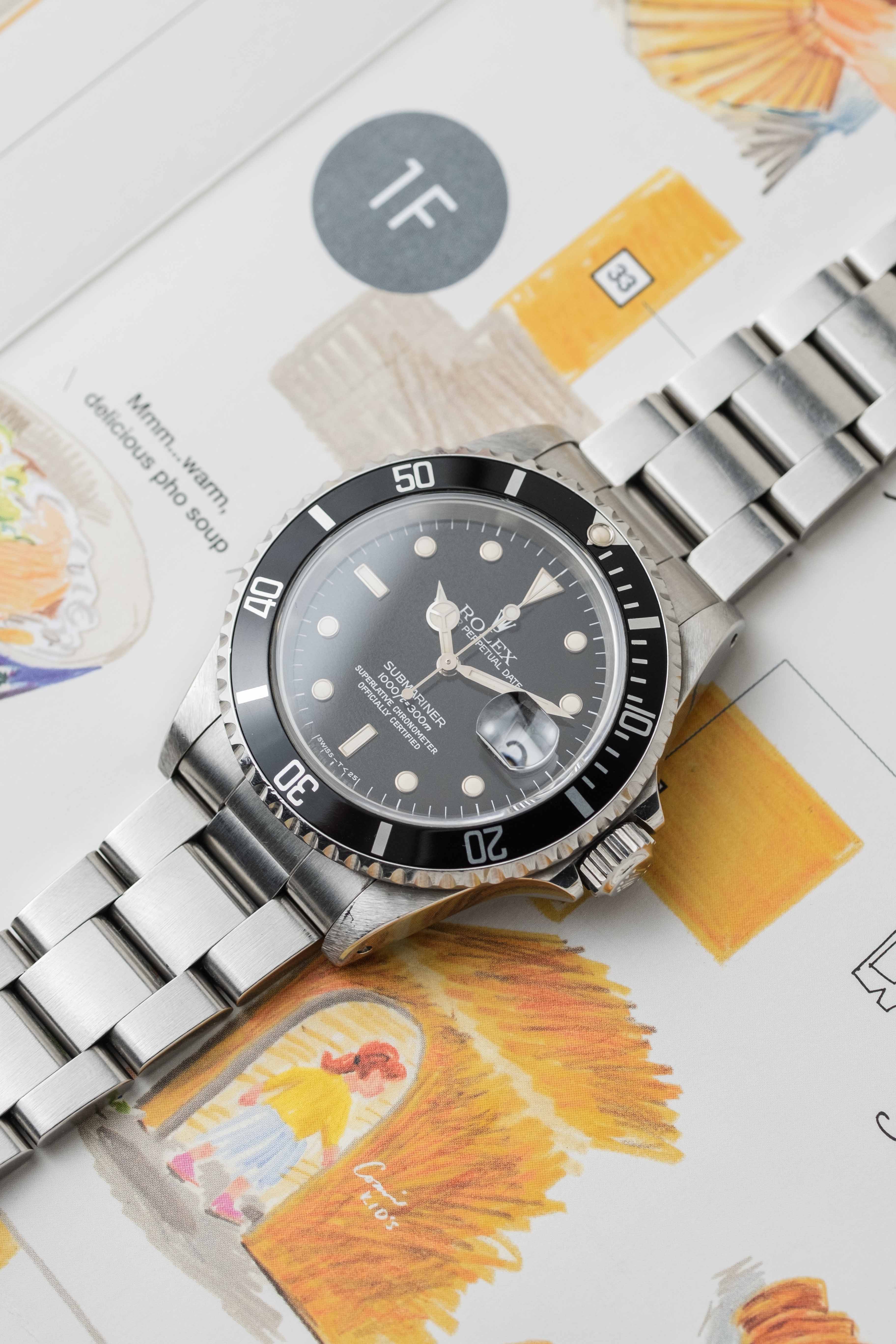 Rolex Submariner Date Ref. 16610 ‘Bubble’ Dial 1995