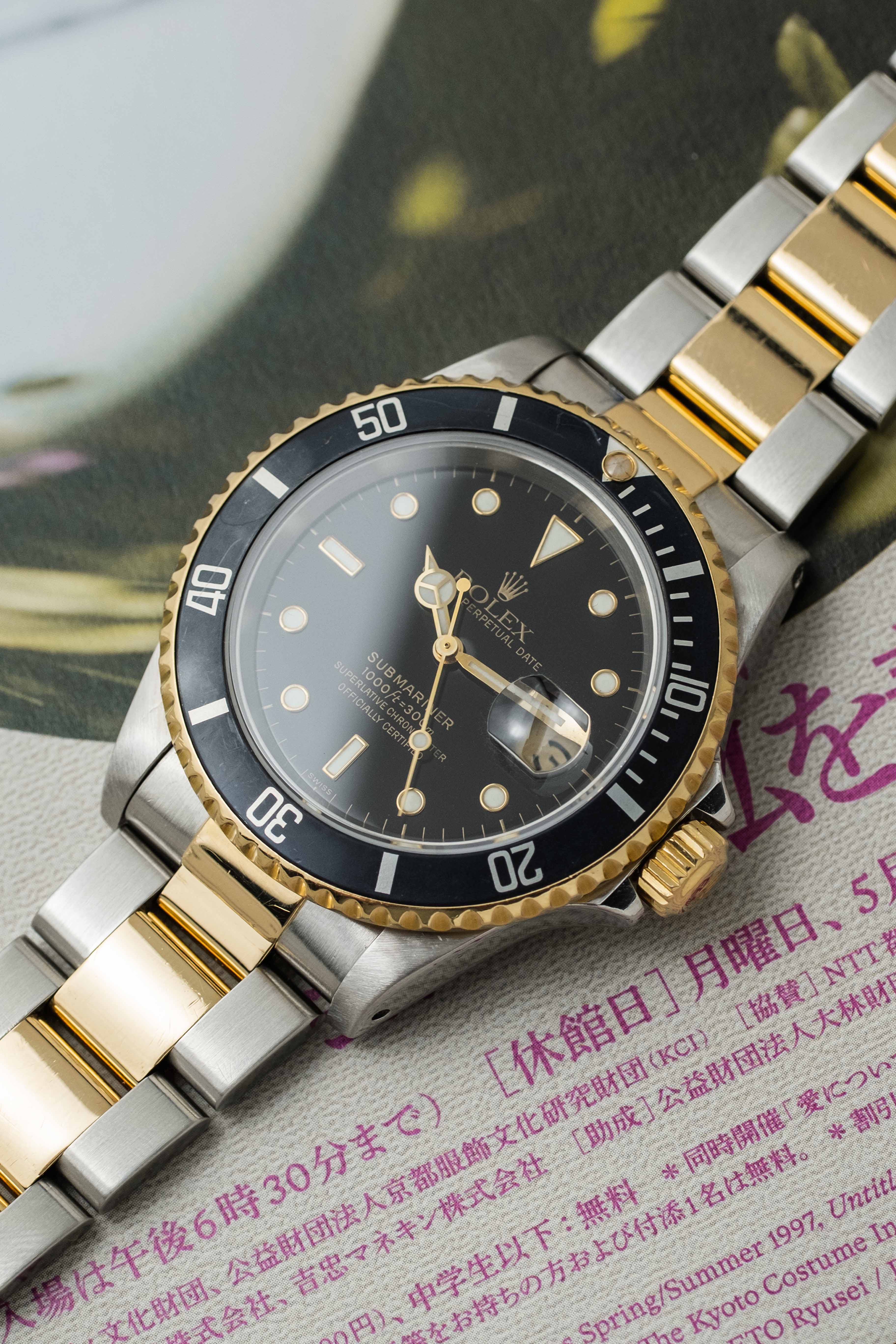 Rolex Submariner Date Ref. 16613 'Black' Dial 1999 w/ Box & Papers