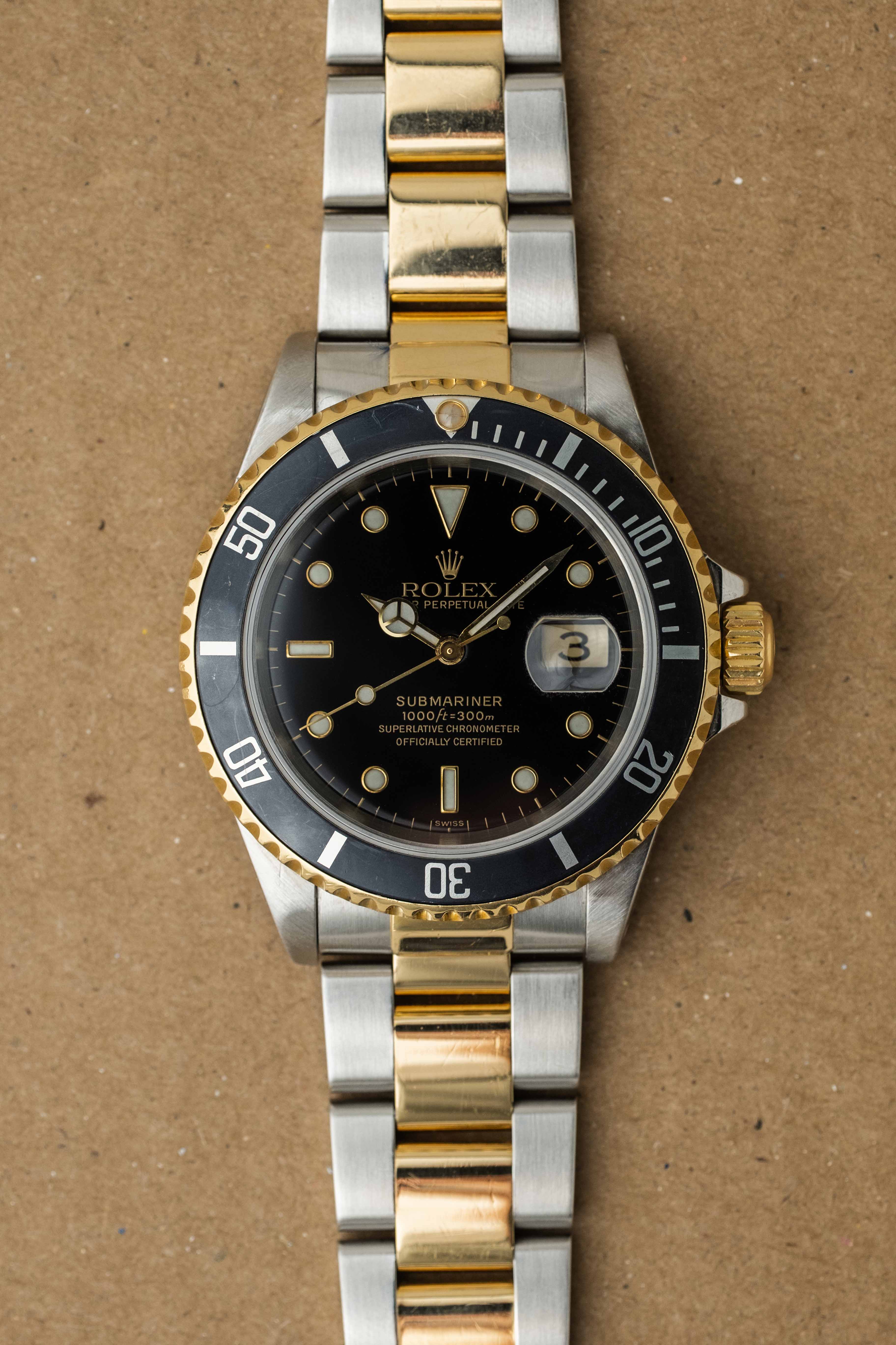 Rolex Submariner Date Ref. 16613 'Black' Dial 1999 w/ Box & Papers
