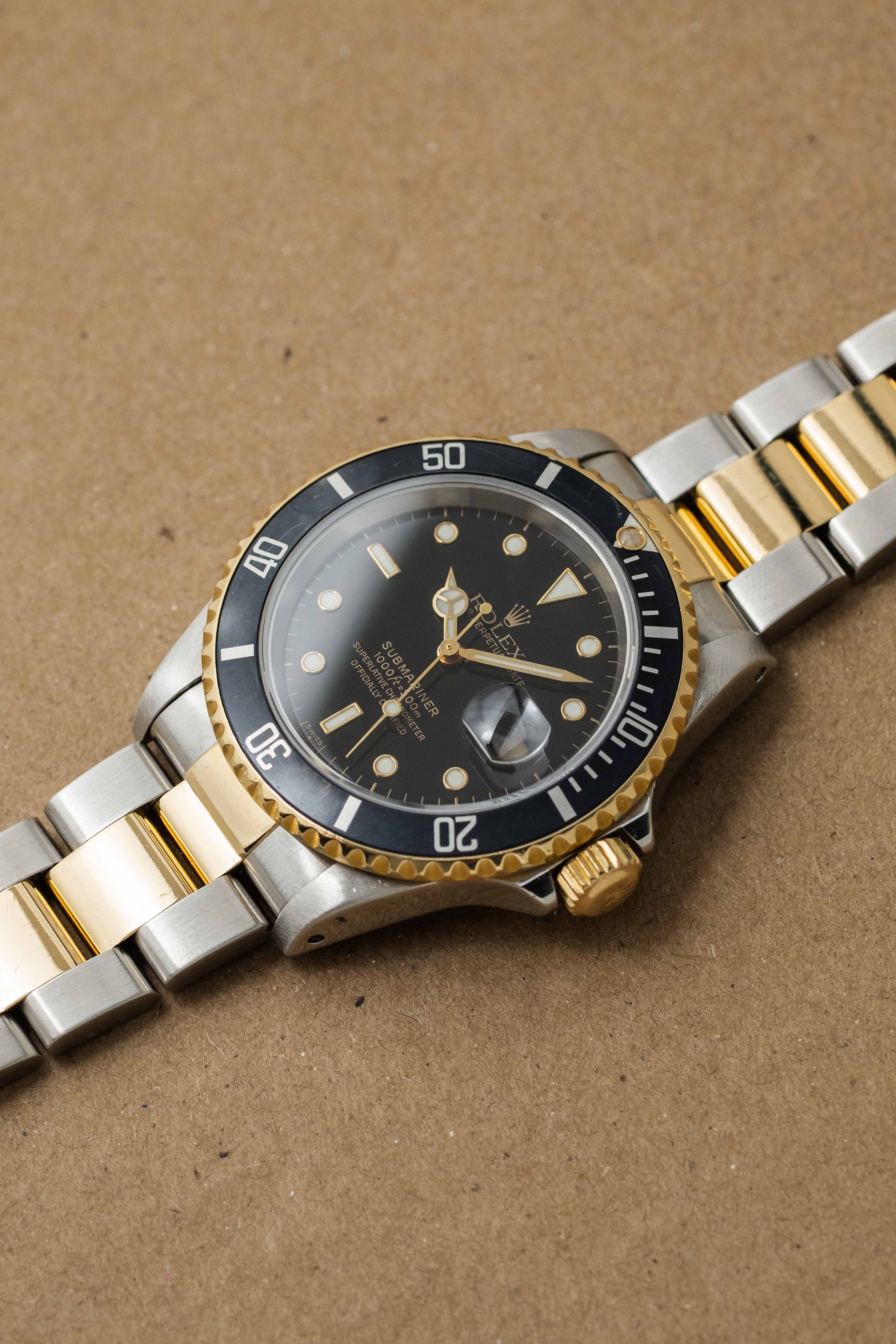 Rolex Submariner Date Ref. 16613 'Black' Dial 1999 w/ Box & Papers