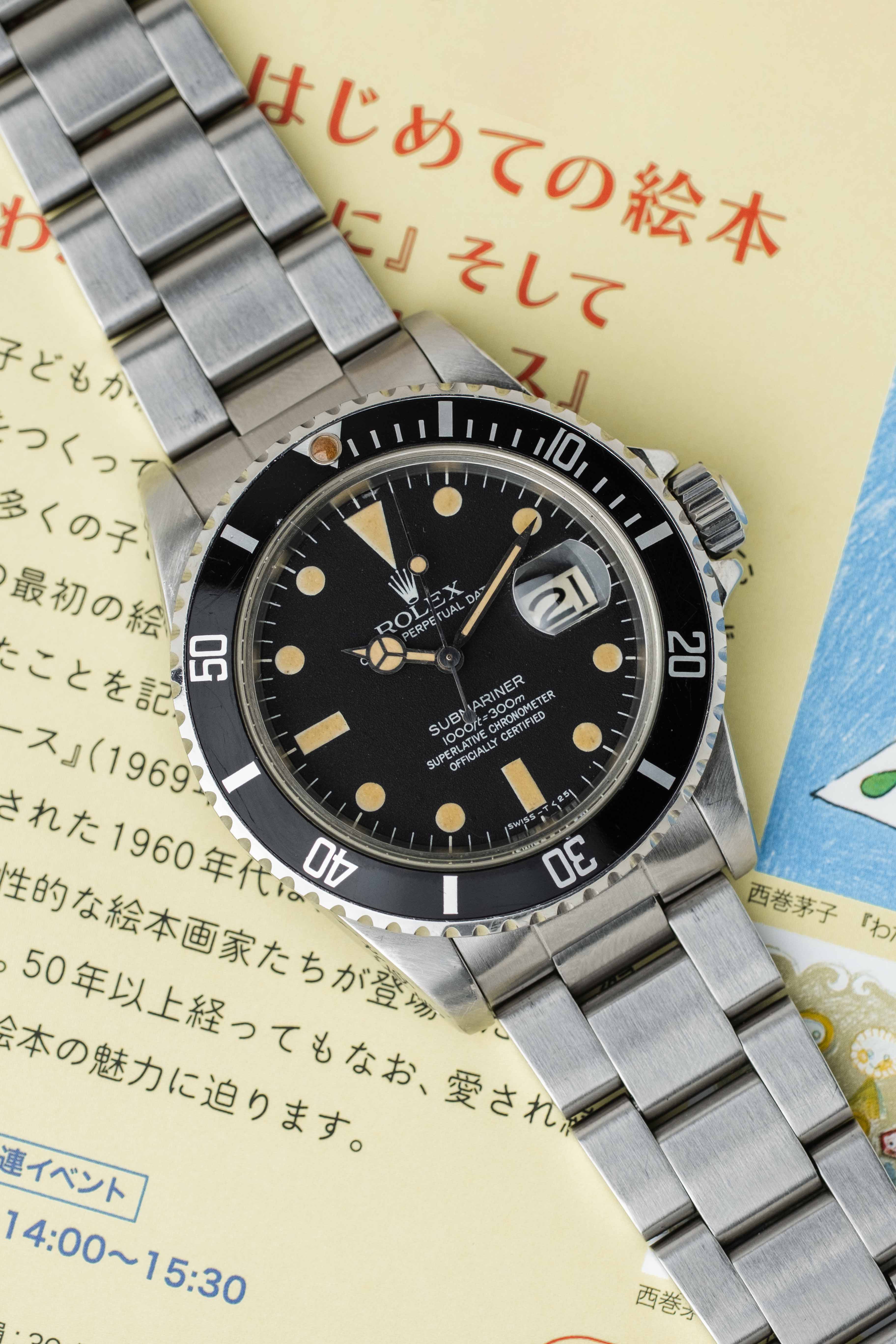 Rolex Submariner Date Ref. 16800 'Matte' Dial 1983