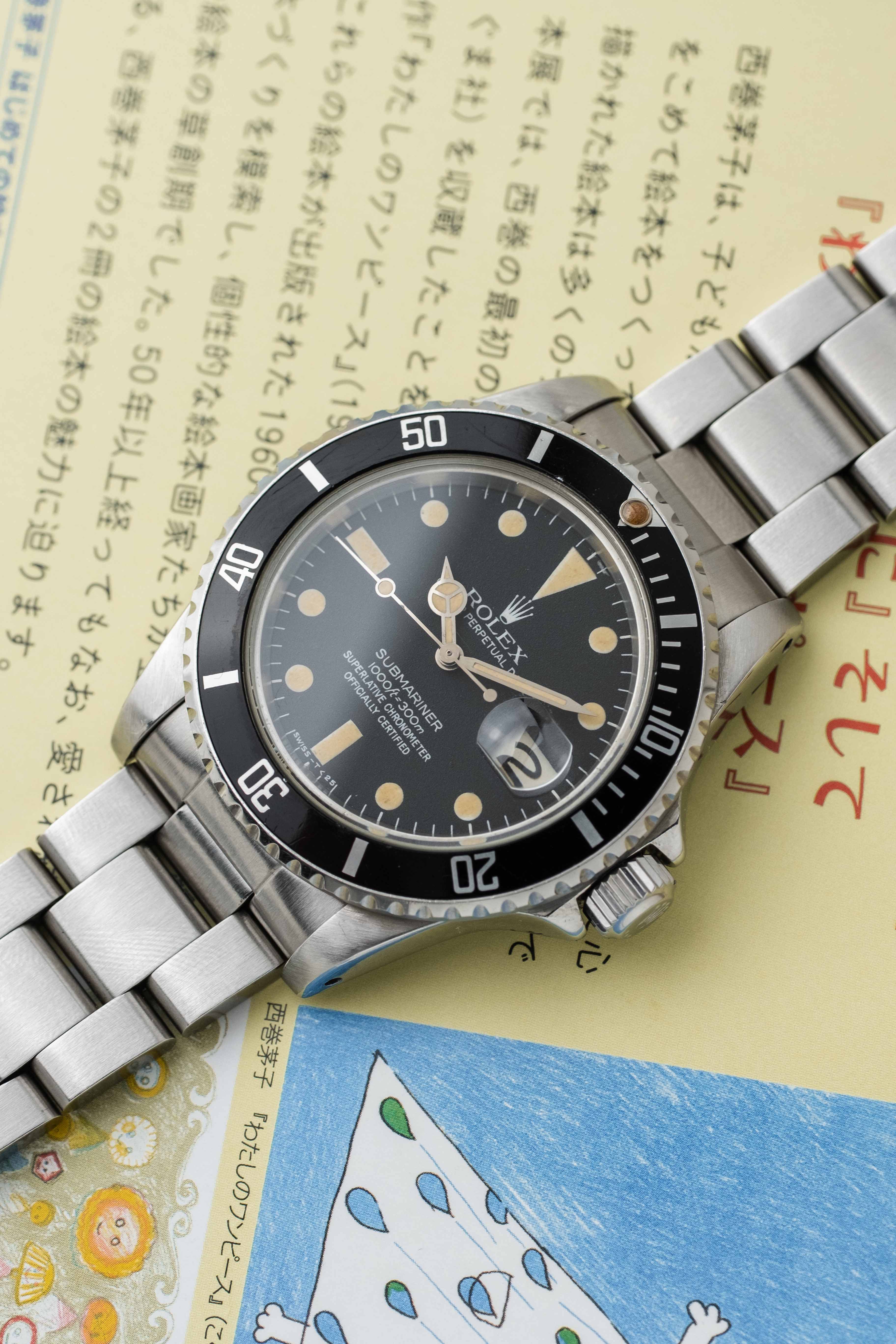 Rolex Submariner Date Ref. 16800 'Matte' Dial 1983