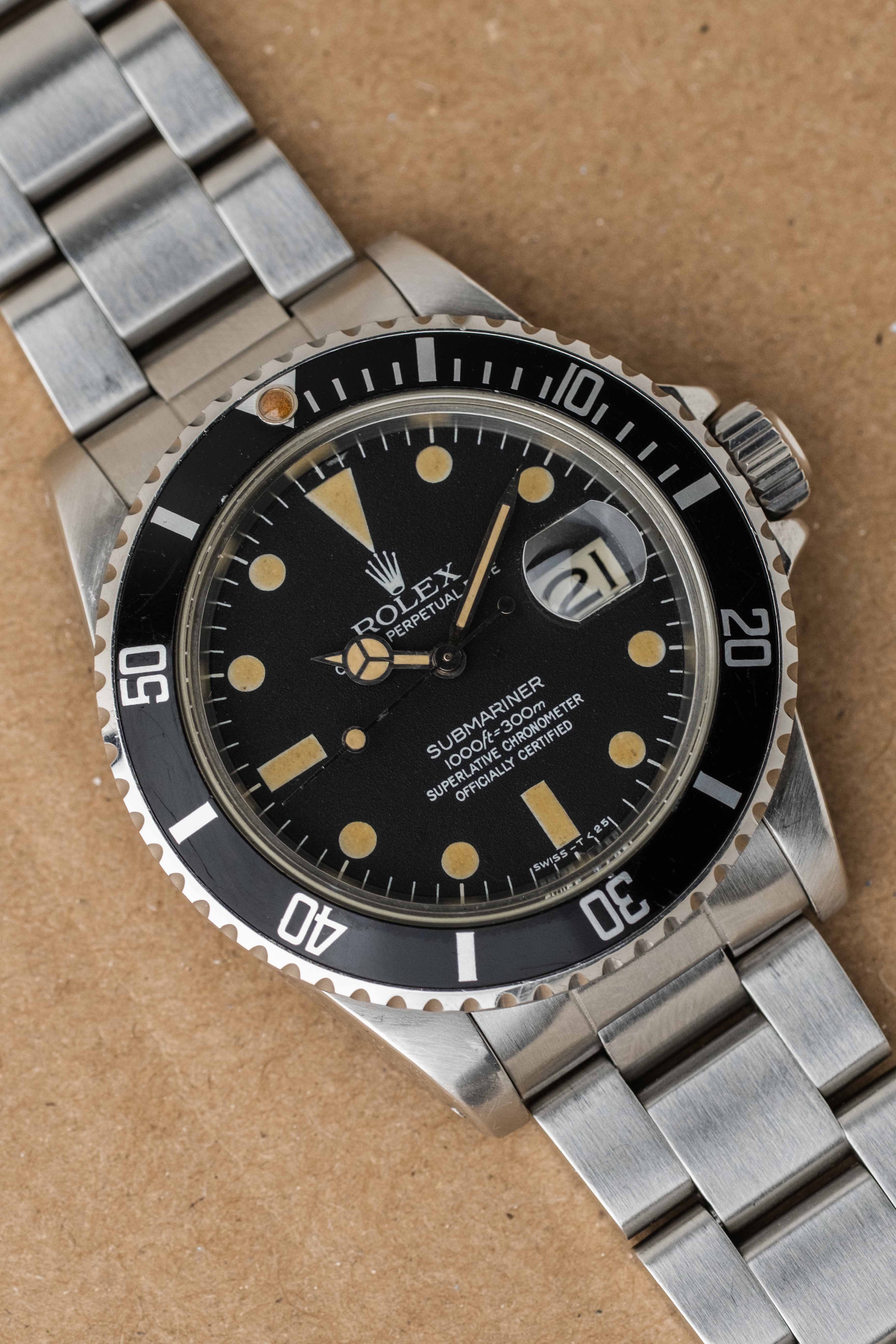 Rolex Submariner Date Ref. 16800 'Matte' Dial 1983