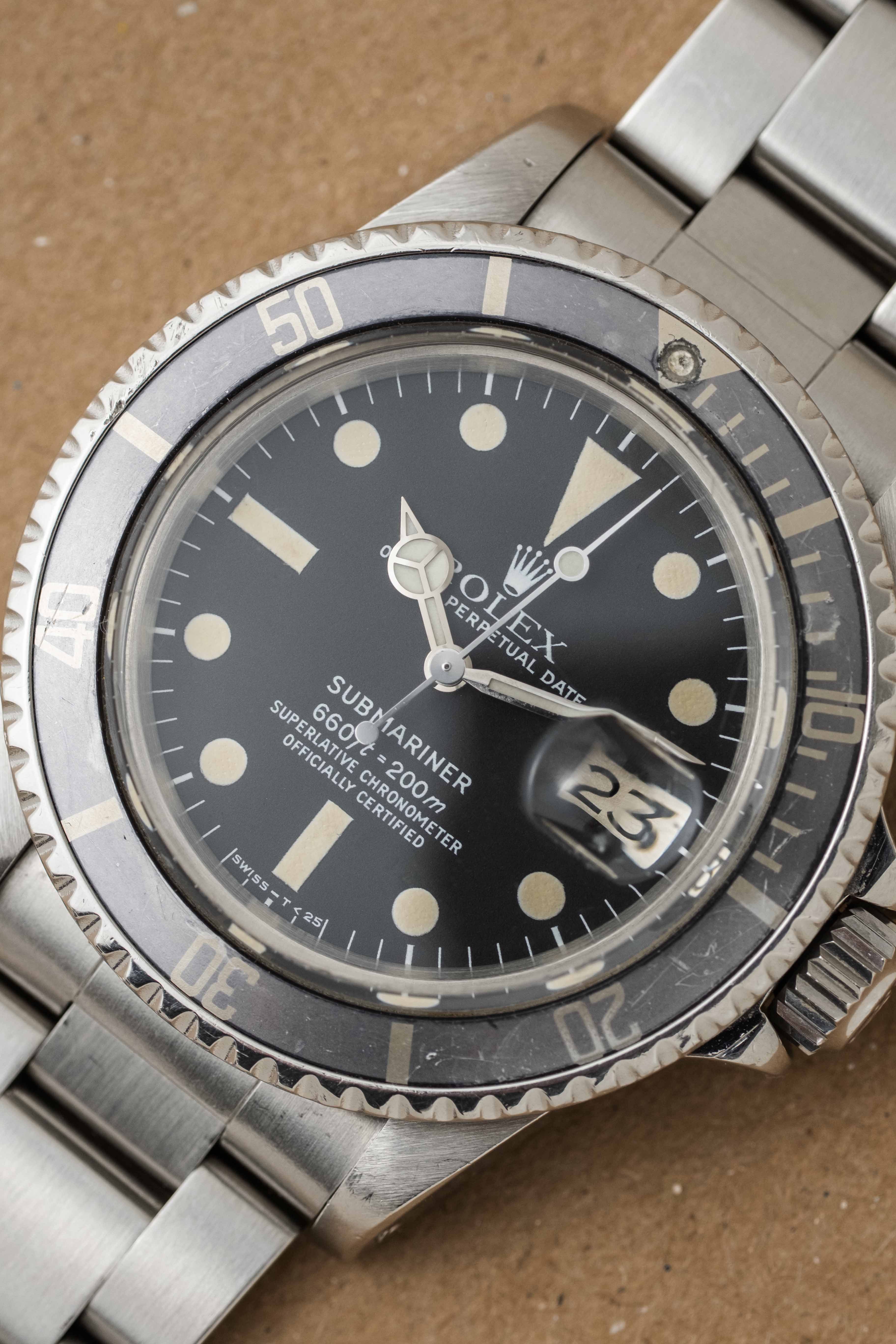 Rolex Submariner Date Ref. 1680 'Ghost' Bezel 1979