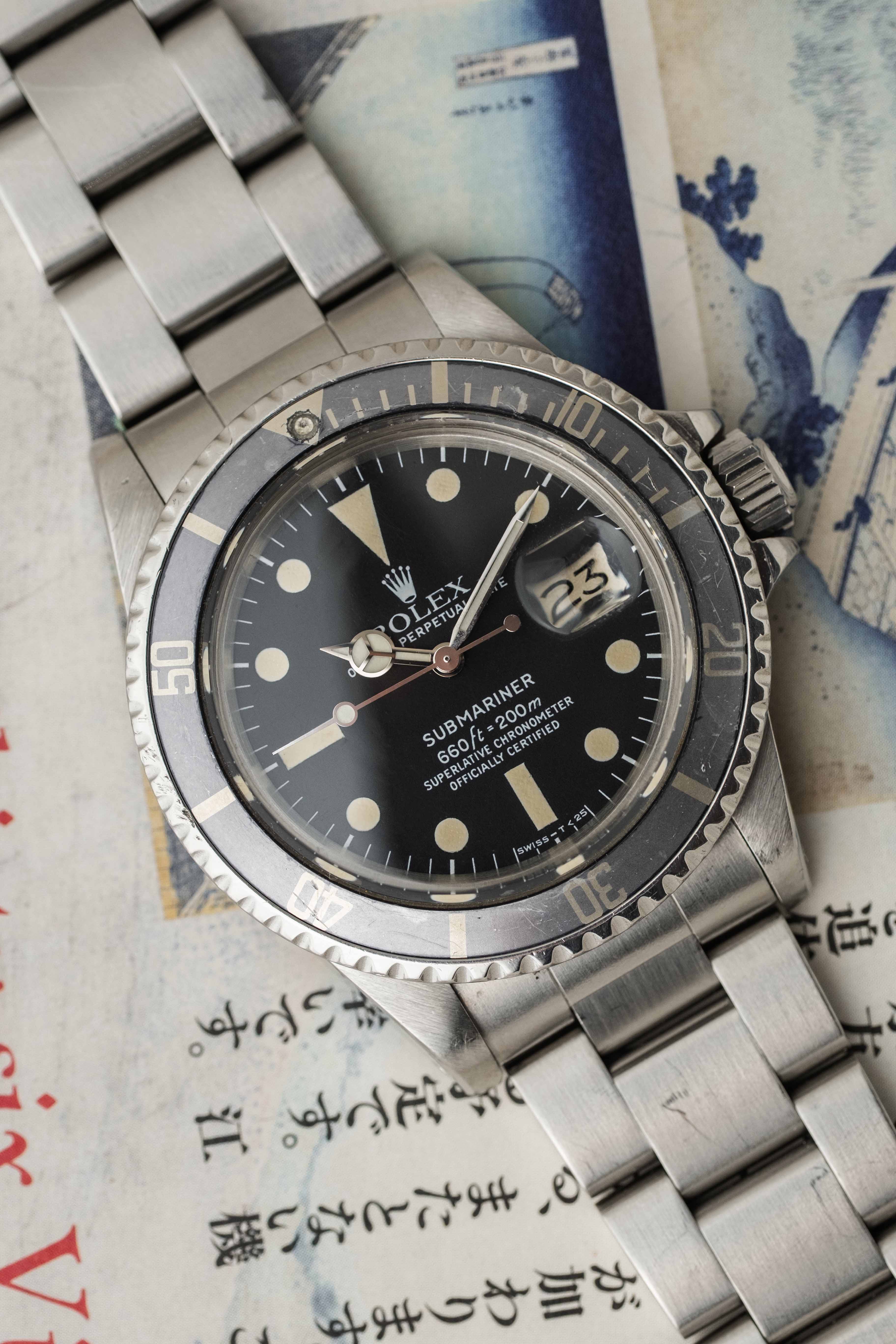 Rolex Submariner Date Ref. 1680 'Ghost' Bezel 1979