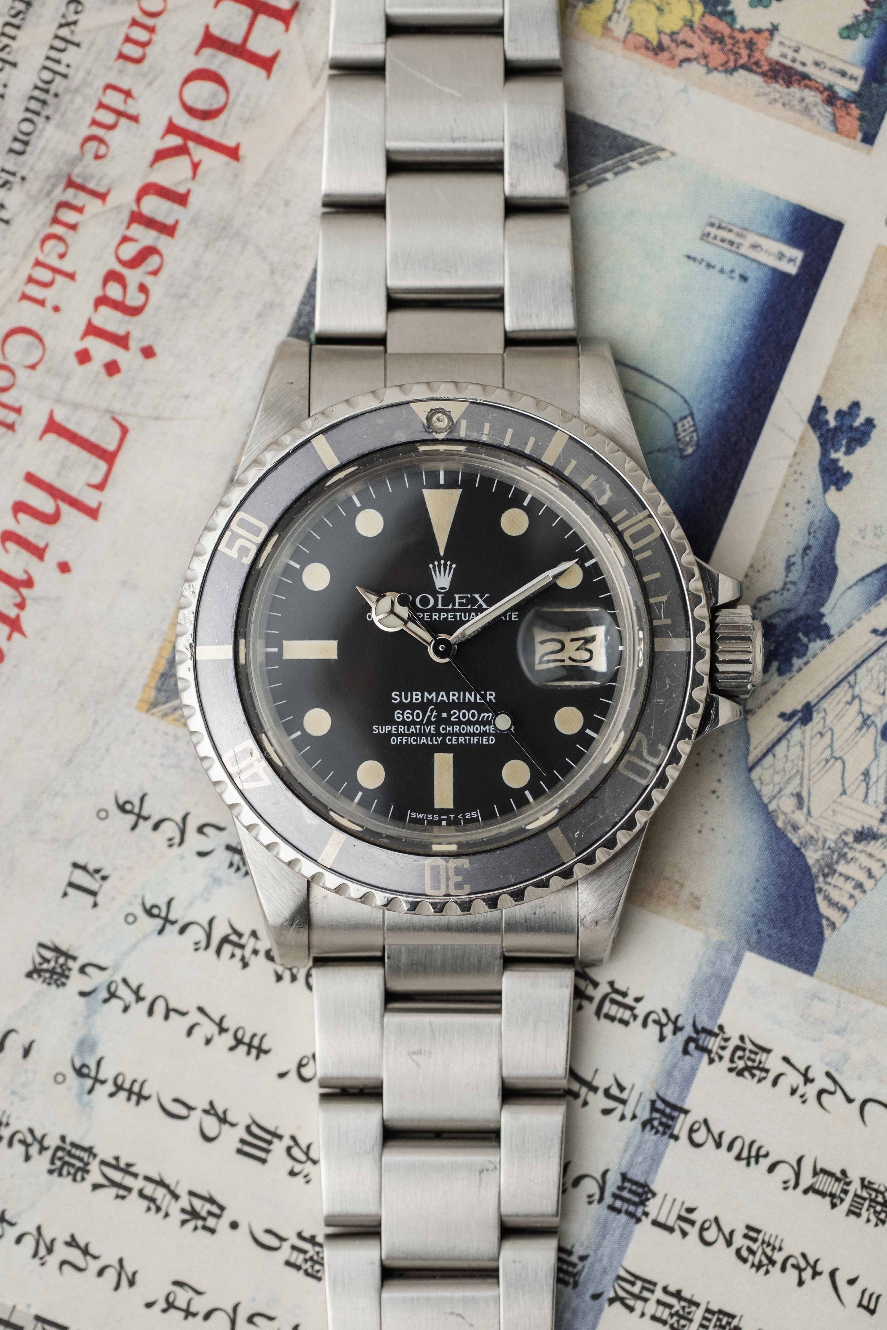 Rolex Submariner Date Ref. 1680 'Ghost' Bezel 1979