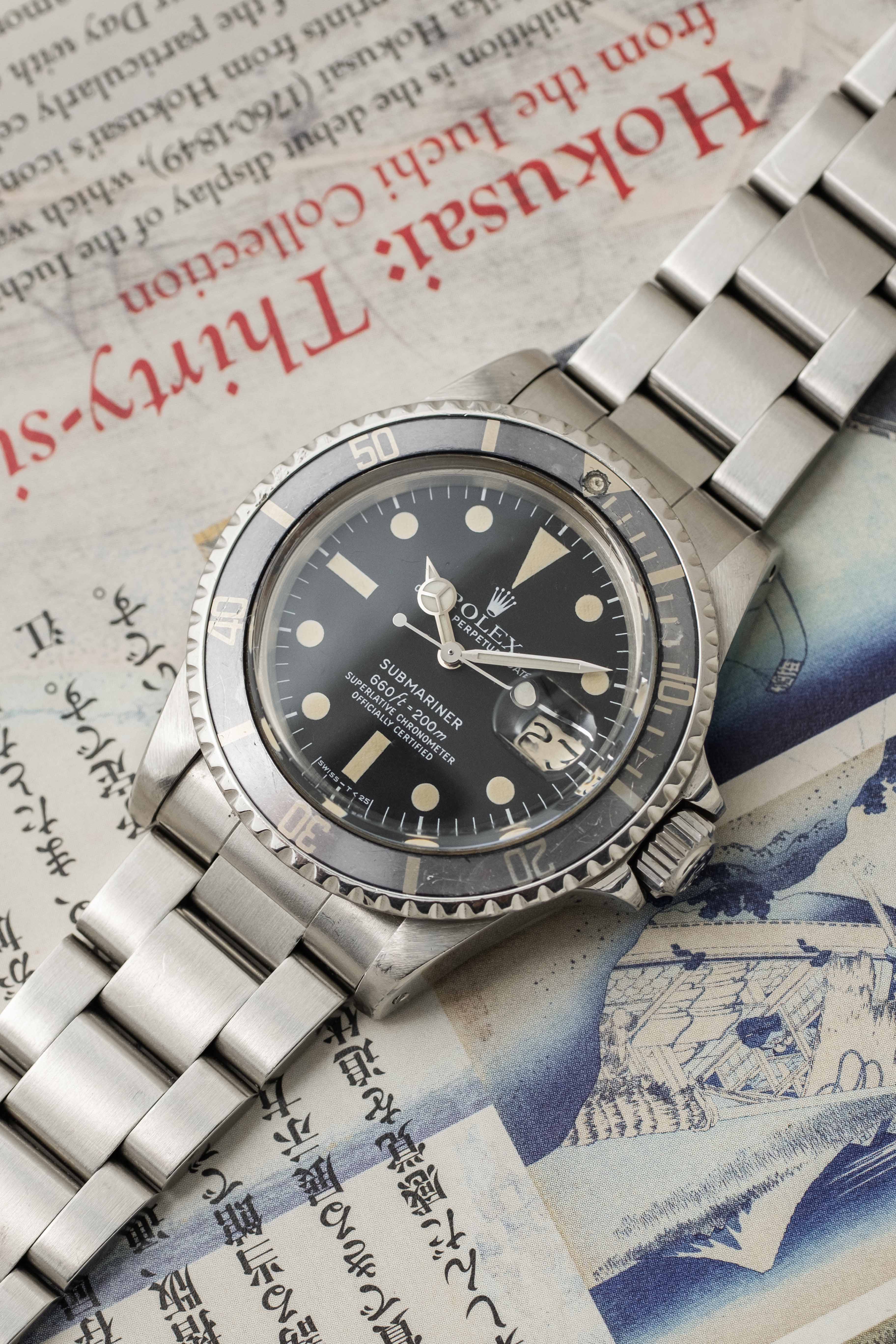 Rolex Submariner Date Ref. 1680 'Ghost' Bezel 1979