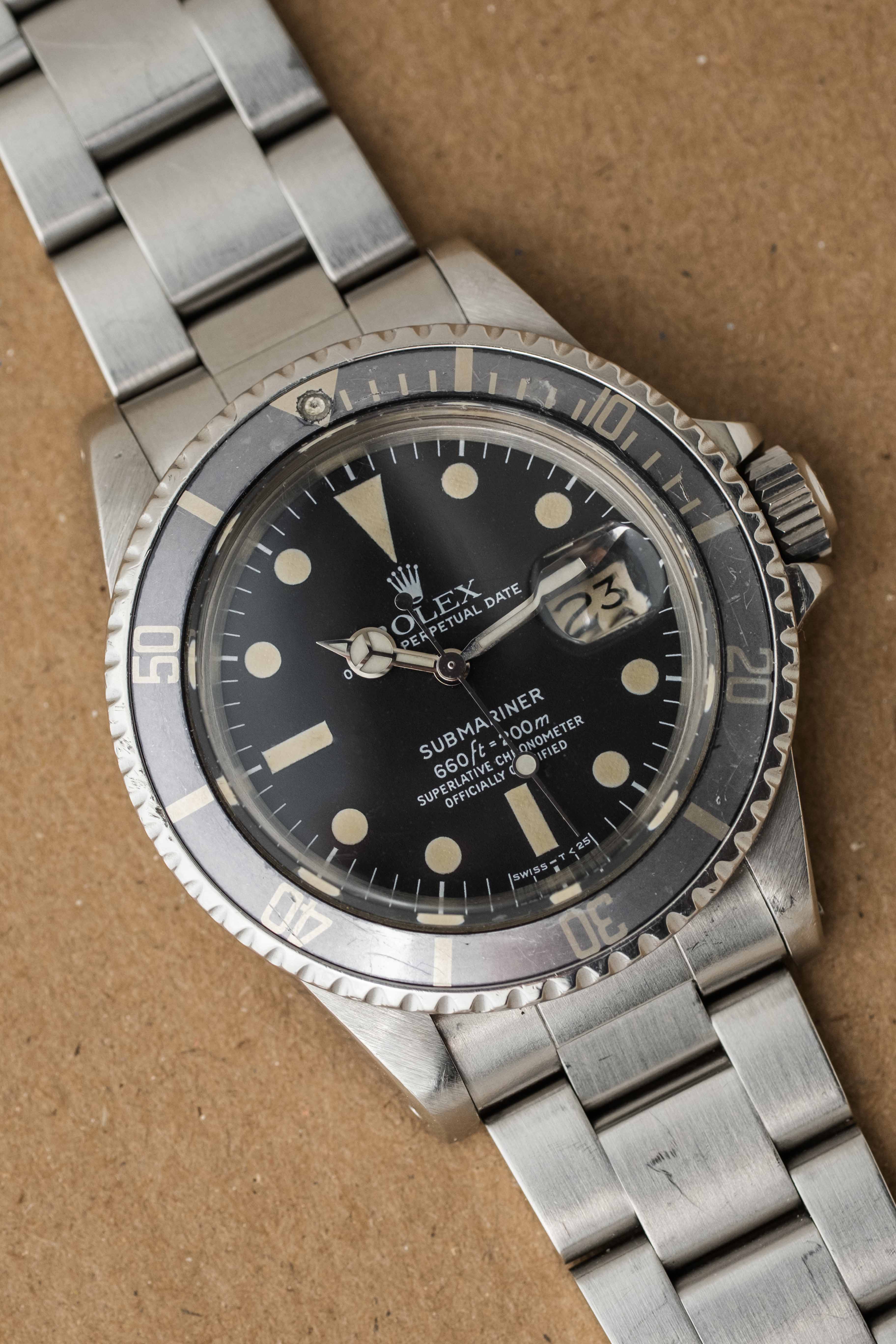 Rolex Submariner Date Ref. 1680 'Ghost' Bezel 1979