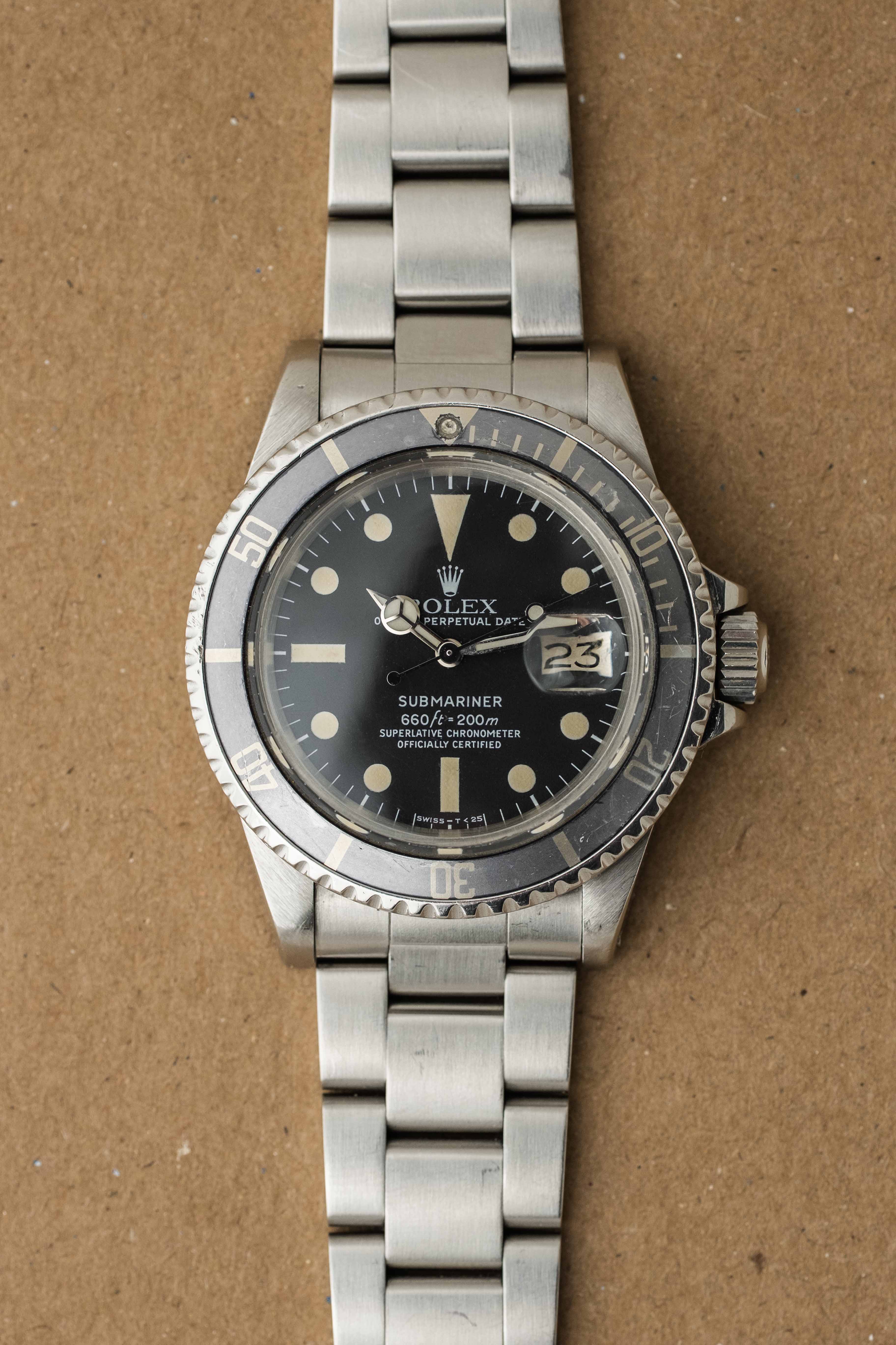 Rolex Submariner Date Ref. 1680 'Ghost' Bezel 1979