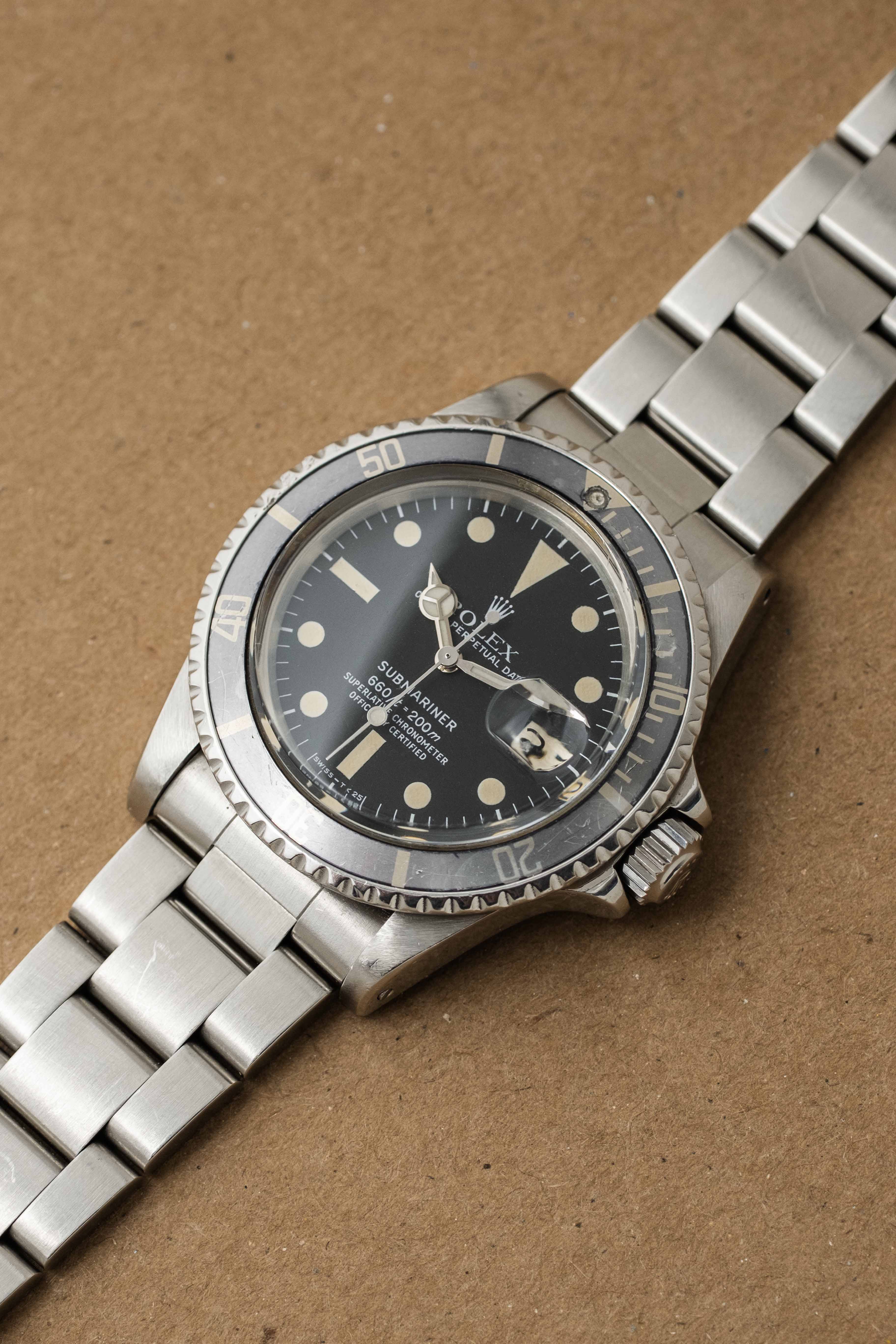 Rolex Submariner Date Ref. 1680 'Ghost' Bezel 1979