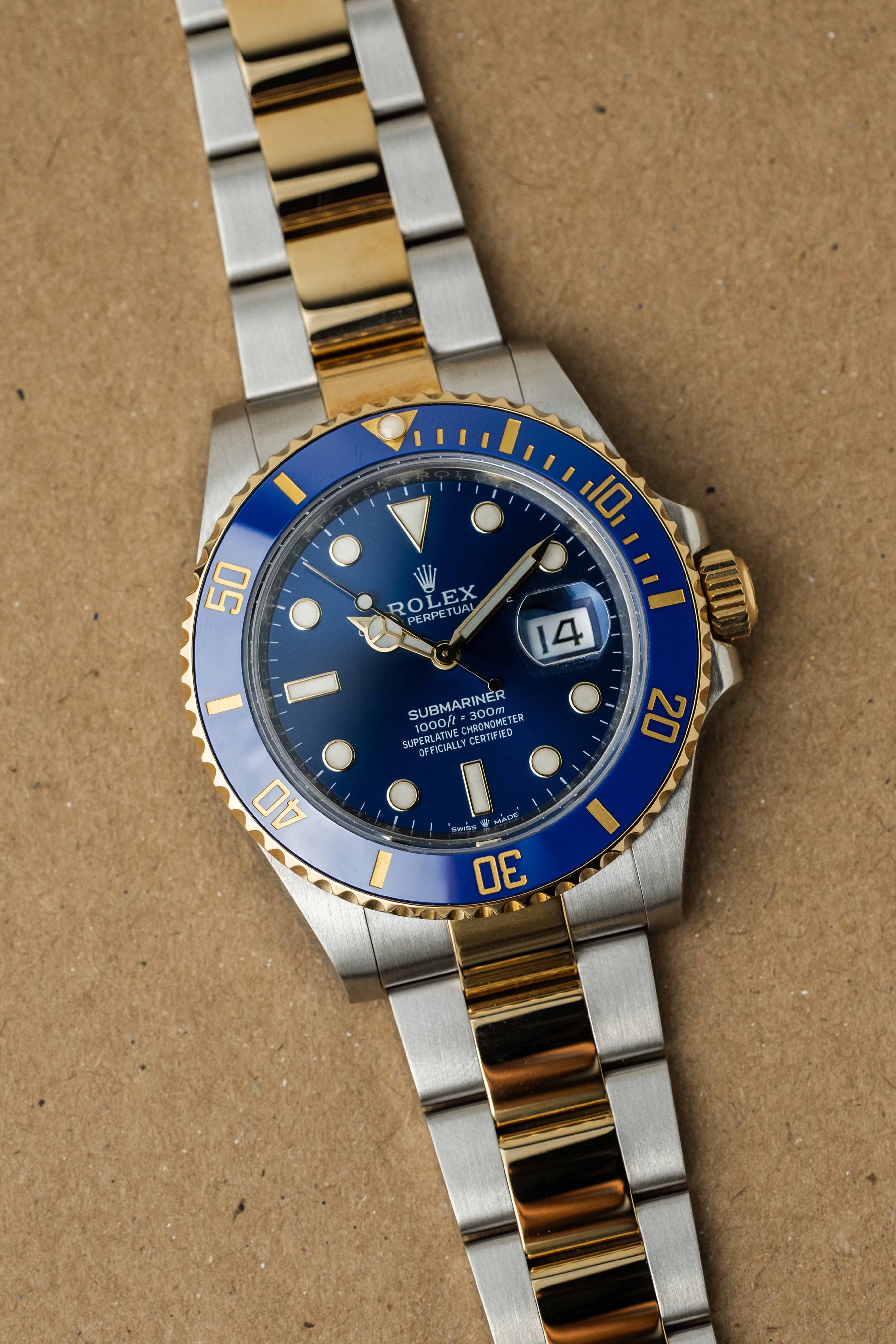 Rolex Submariner Date Ref. 126613LB 'Blue' Dial 2022 w/ Box & Papers