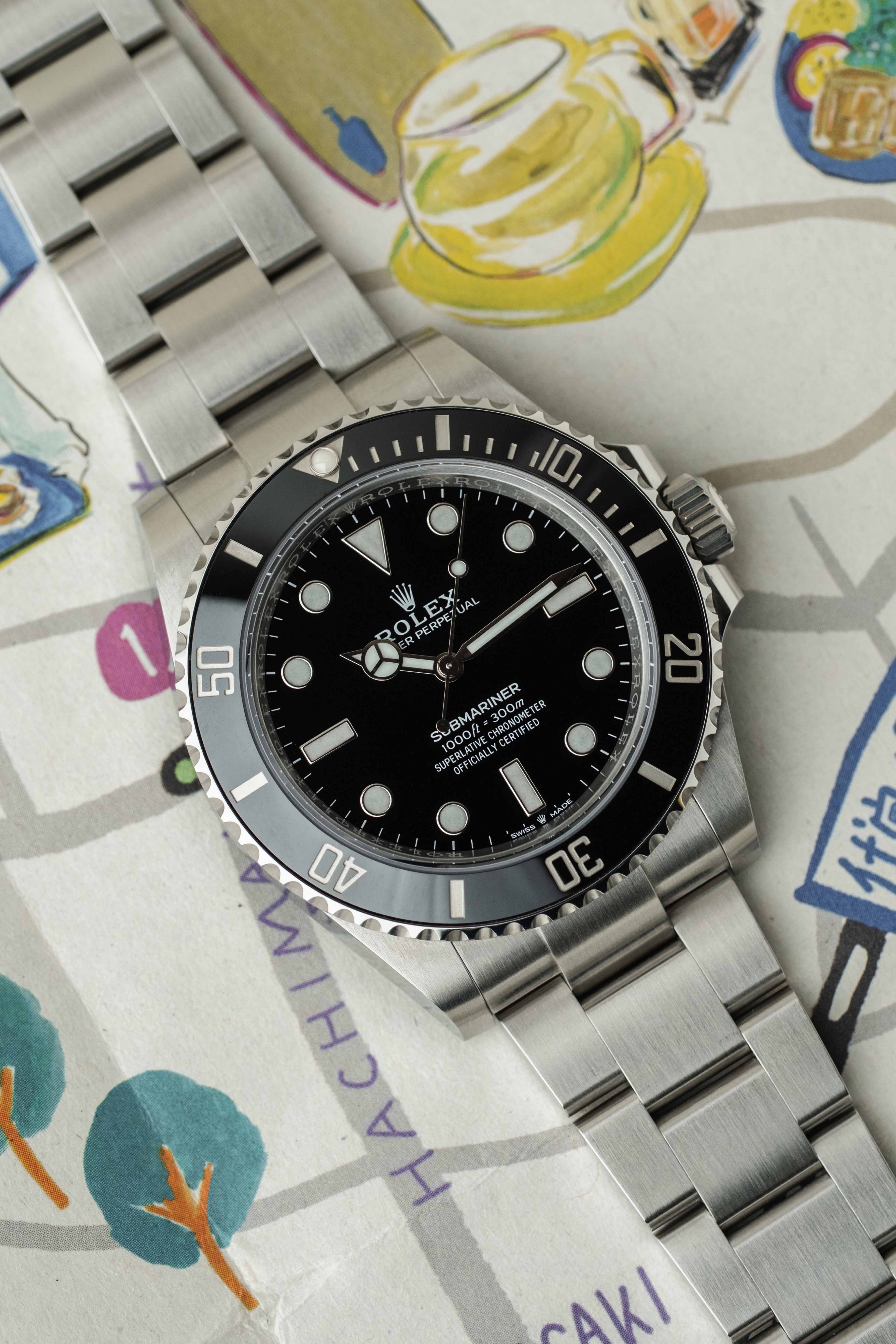 Rolex Submariner No-Date Ref. 124060 2025 w/ Box & Papers