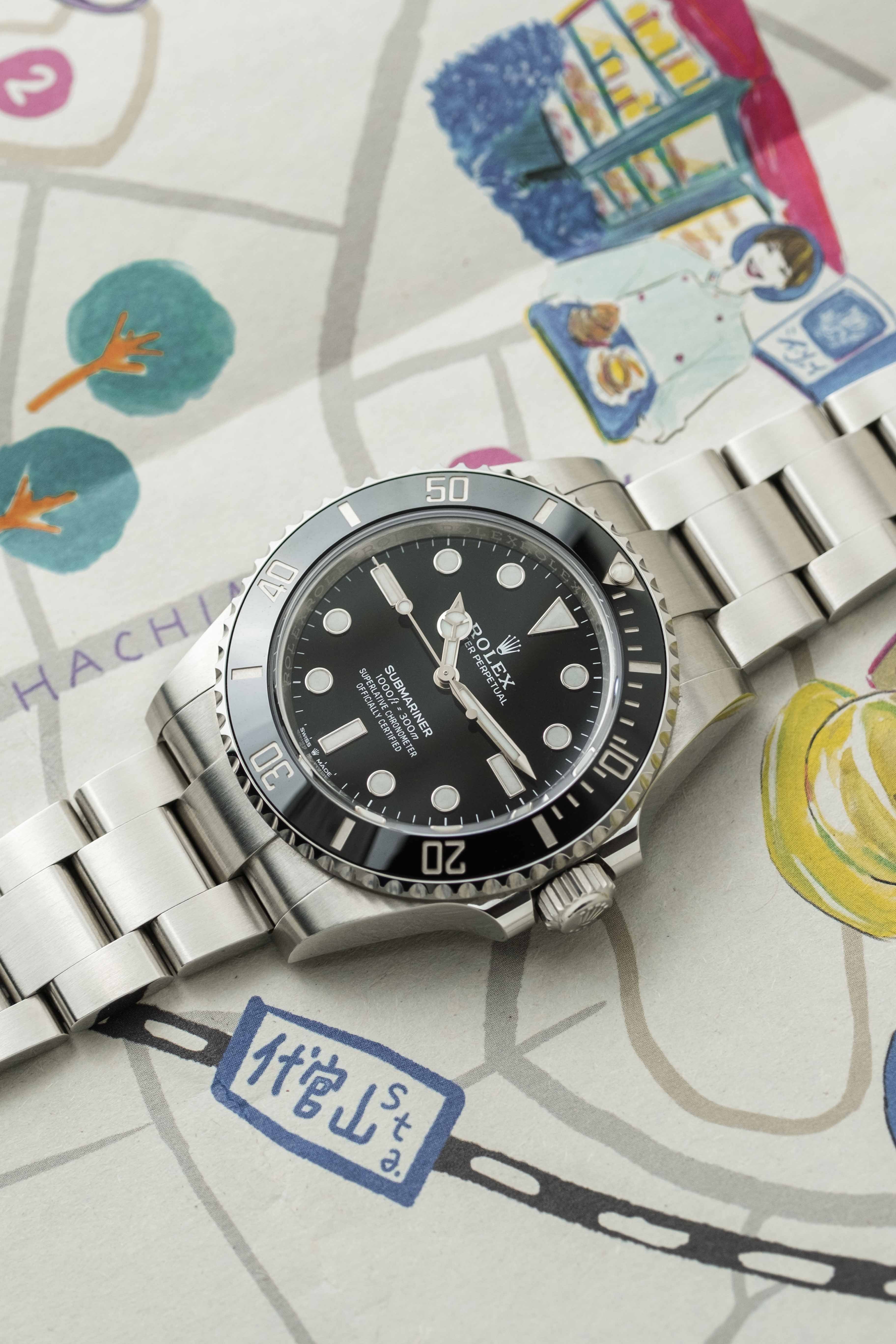 Rolex Submariner No-Date Ref. 124060 2025 w/ Box & Papers
