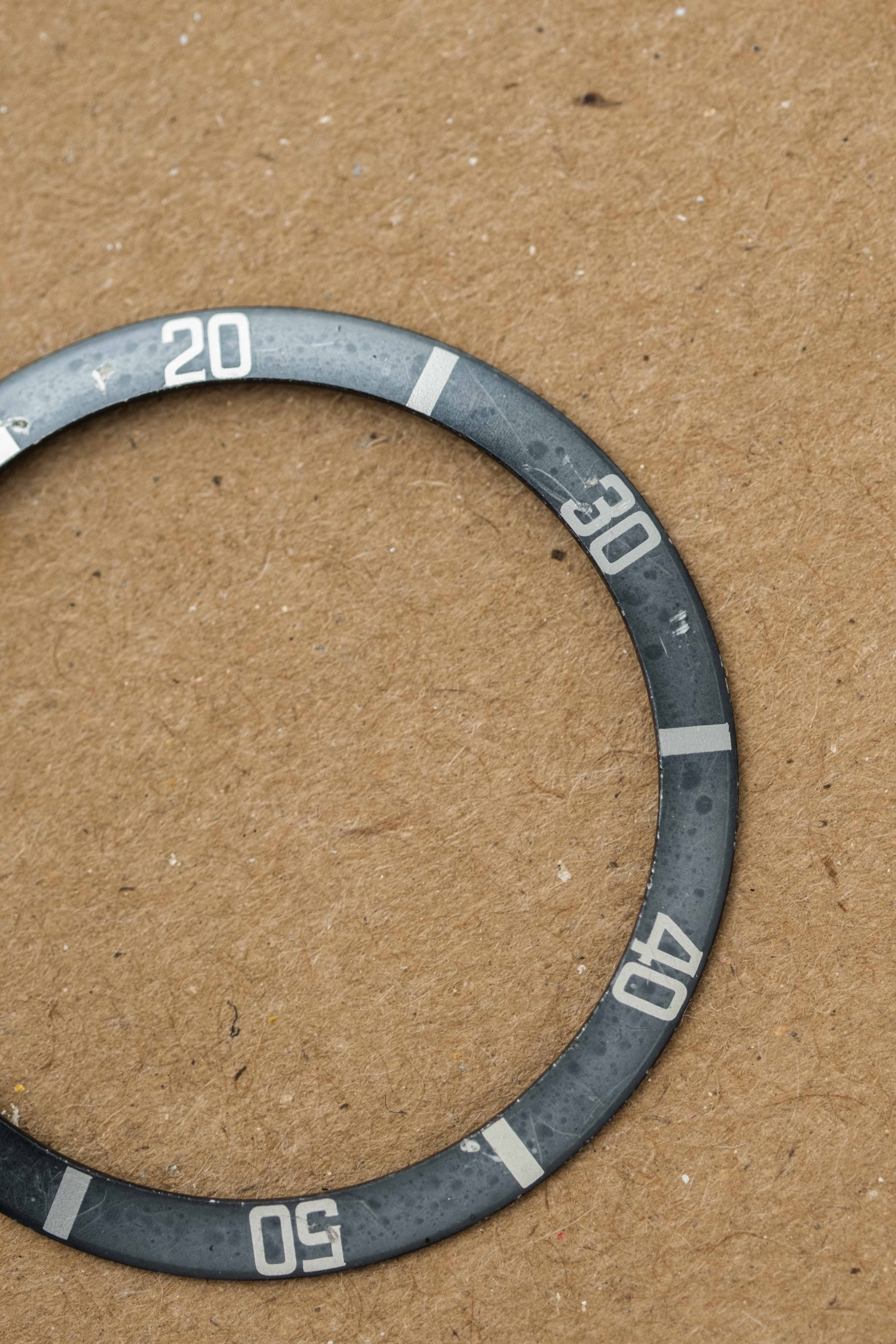 Rolex Submariner Fat Font 'MK3' Bezel Insert Ref. 5512, 5513, 1665, 1680