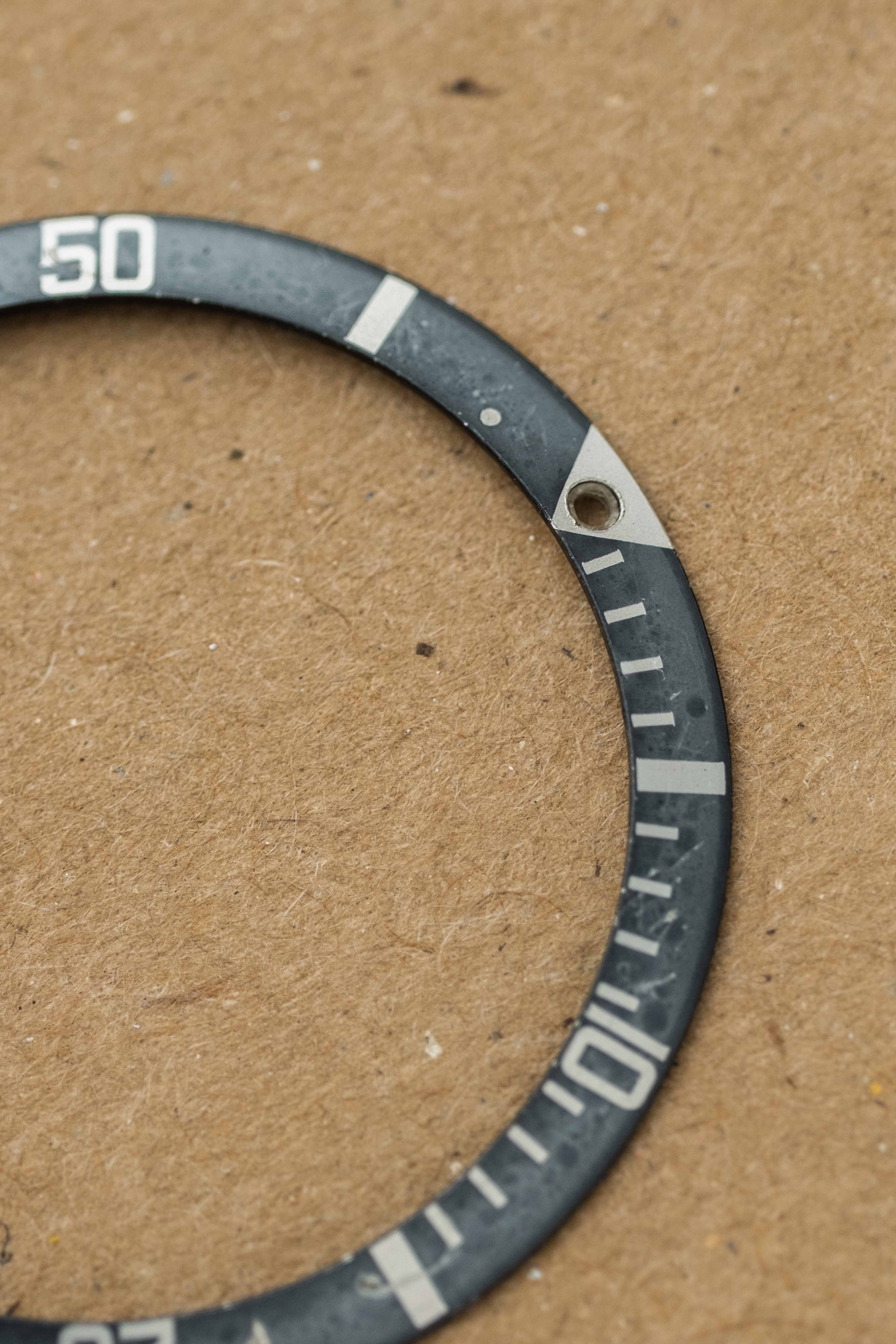 Rolex Submariner Fat Font 'MK3' Bezel Insert Ref. 5512, 5513, 1665, 1680