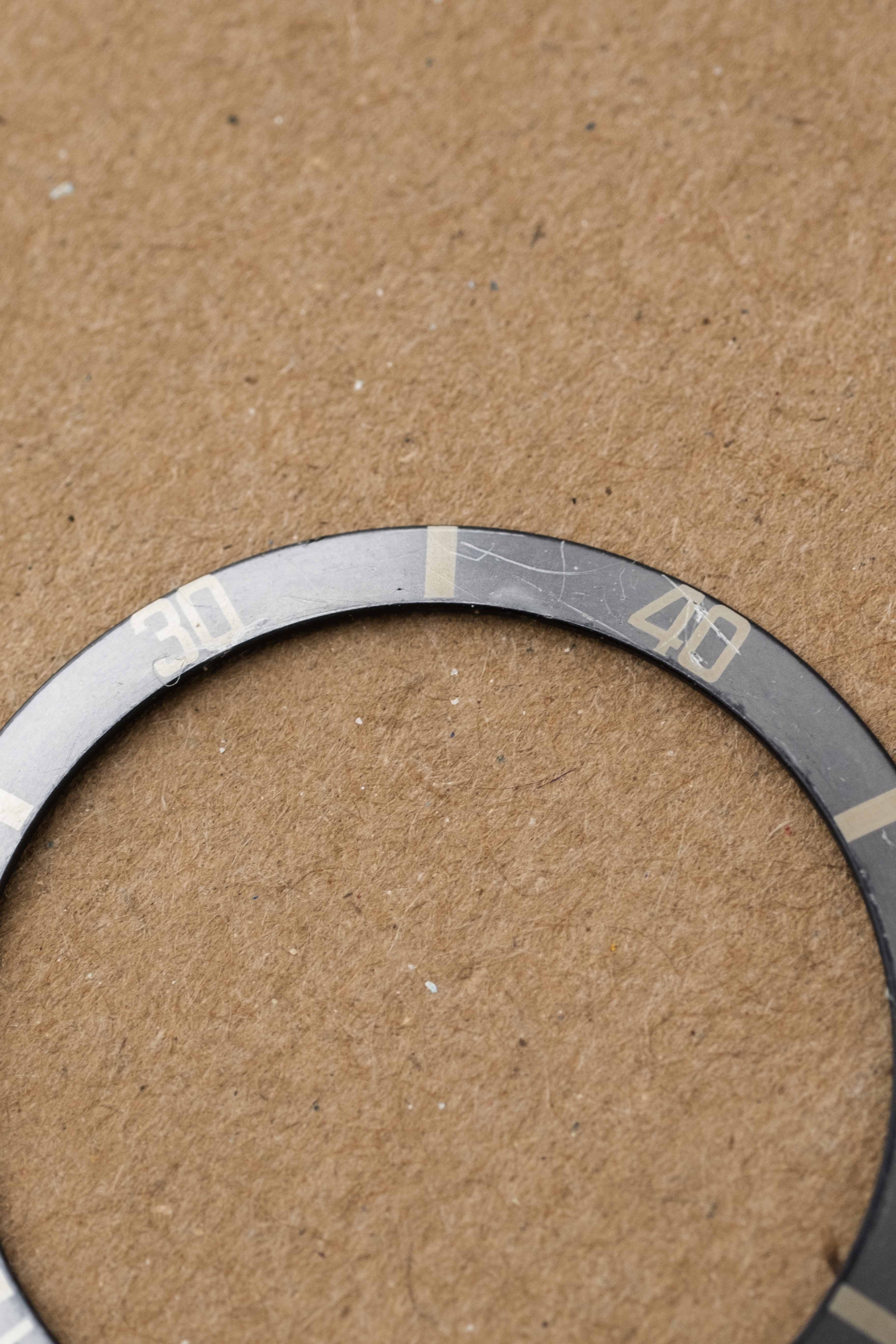 Rolex Submariner 'Ghost, MK3' Bezel Insert Ref. 5512, 5513, 1665, 1680