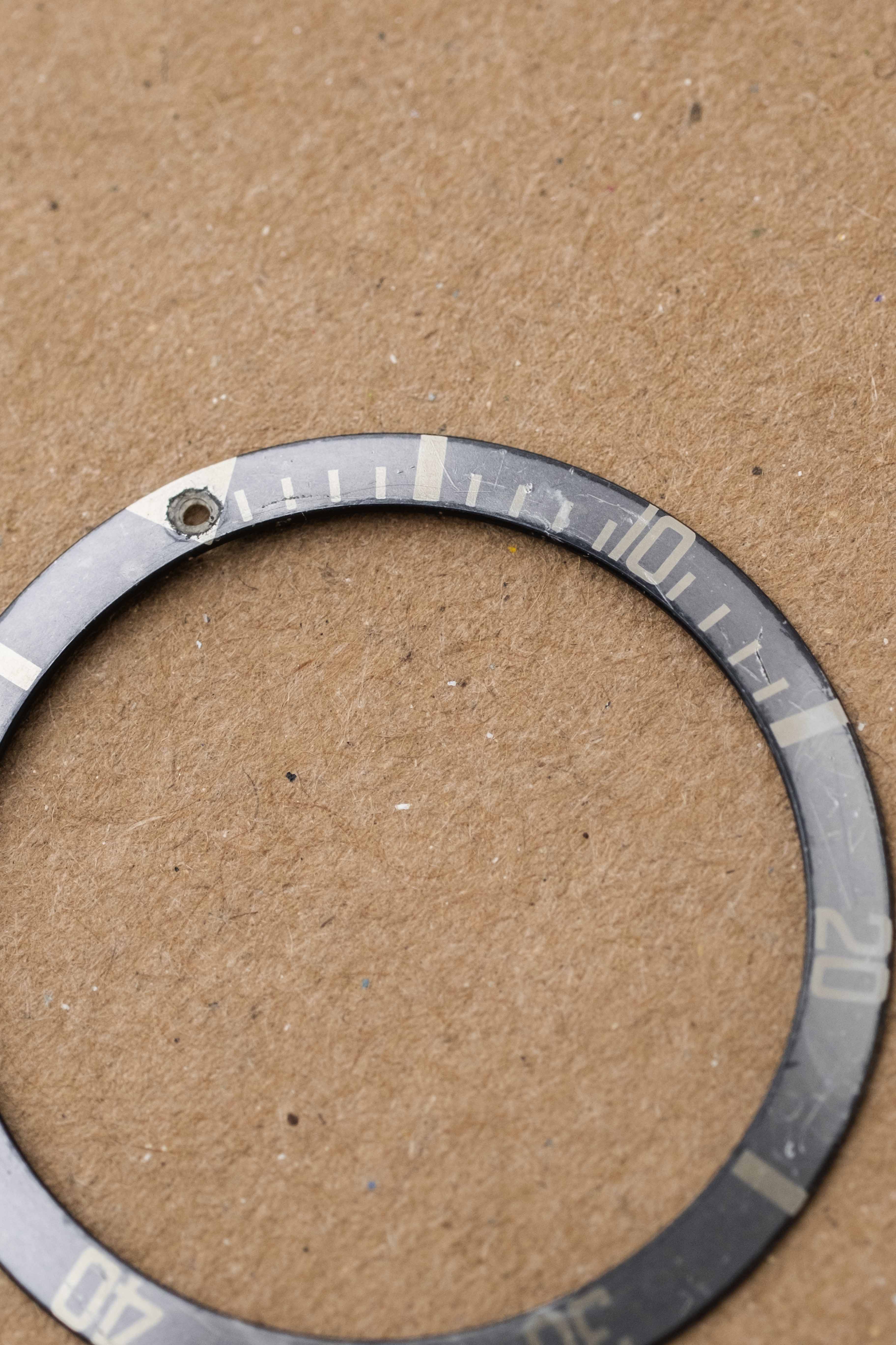 Rolex Submariner 'Ghost, MK3' Bezel Insert Ref. 5512, 5513, 1665, 1680