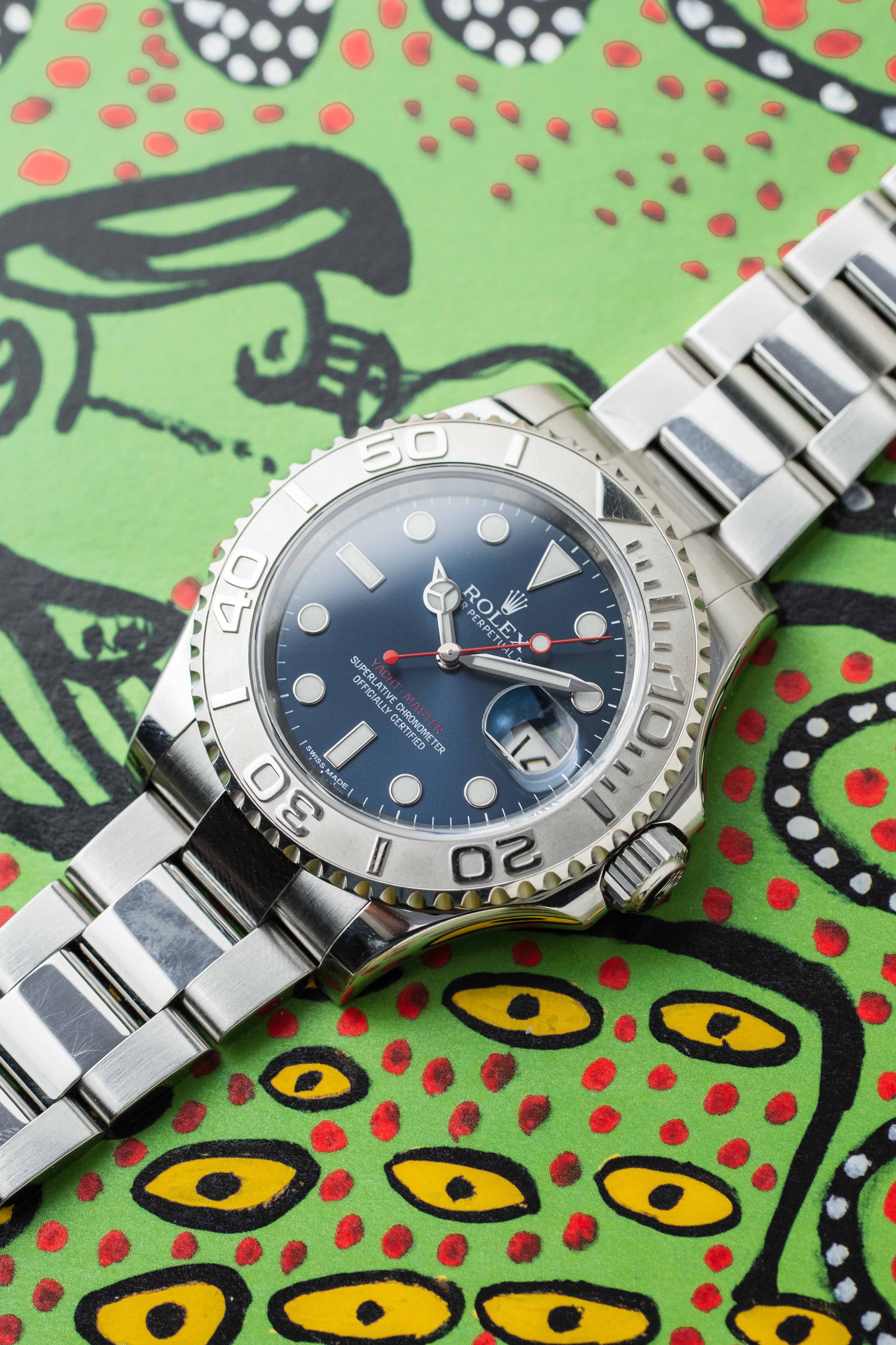 Rolex Yacht-Master Ref. 116622 'Blue' Dial 2014 w/ Box & Papers