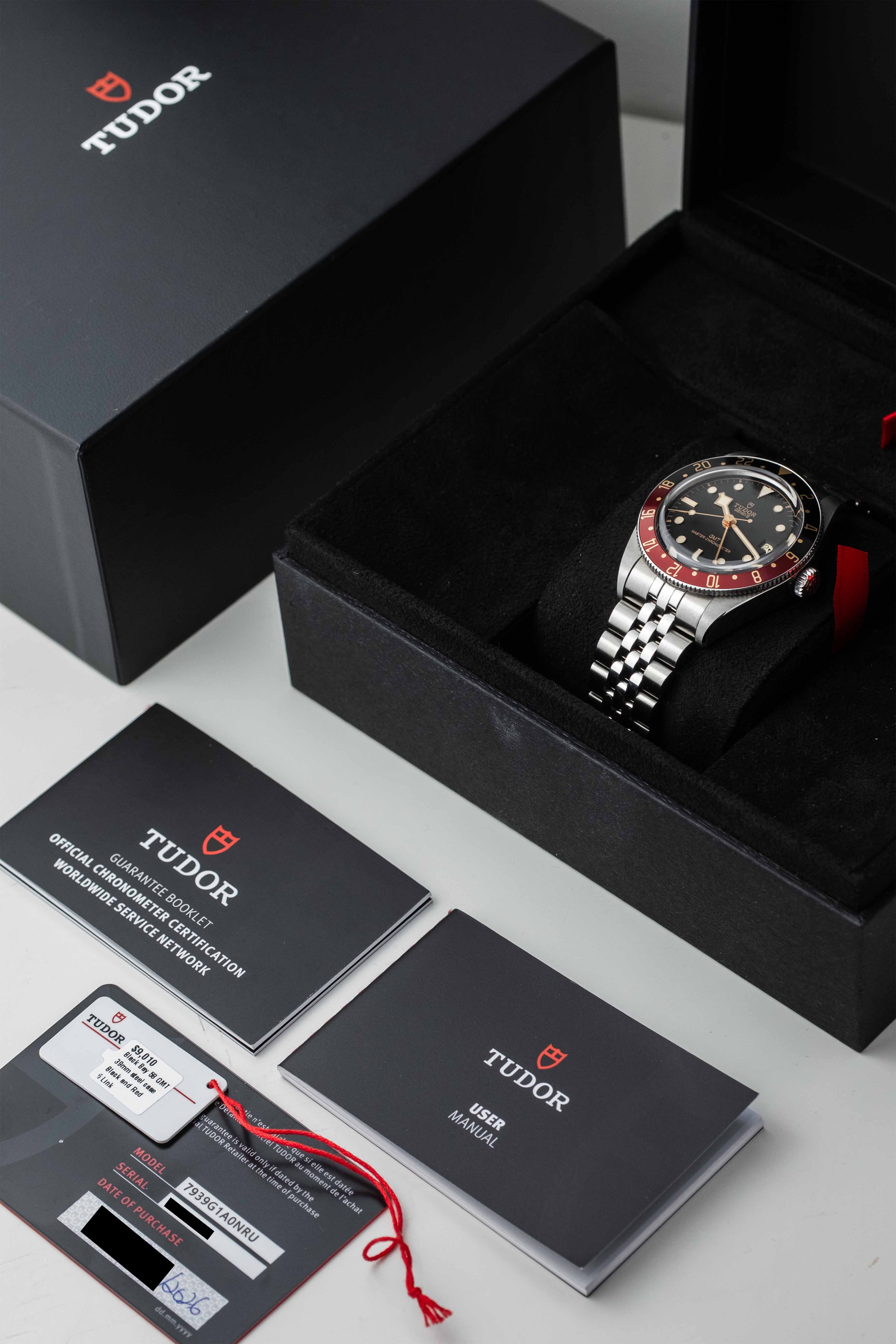 Tudor Black Bay 58 GMT Ref. M7939G1A0NRU 'Coke' Bezel 2026 w/ Box & Papers