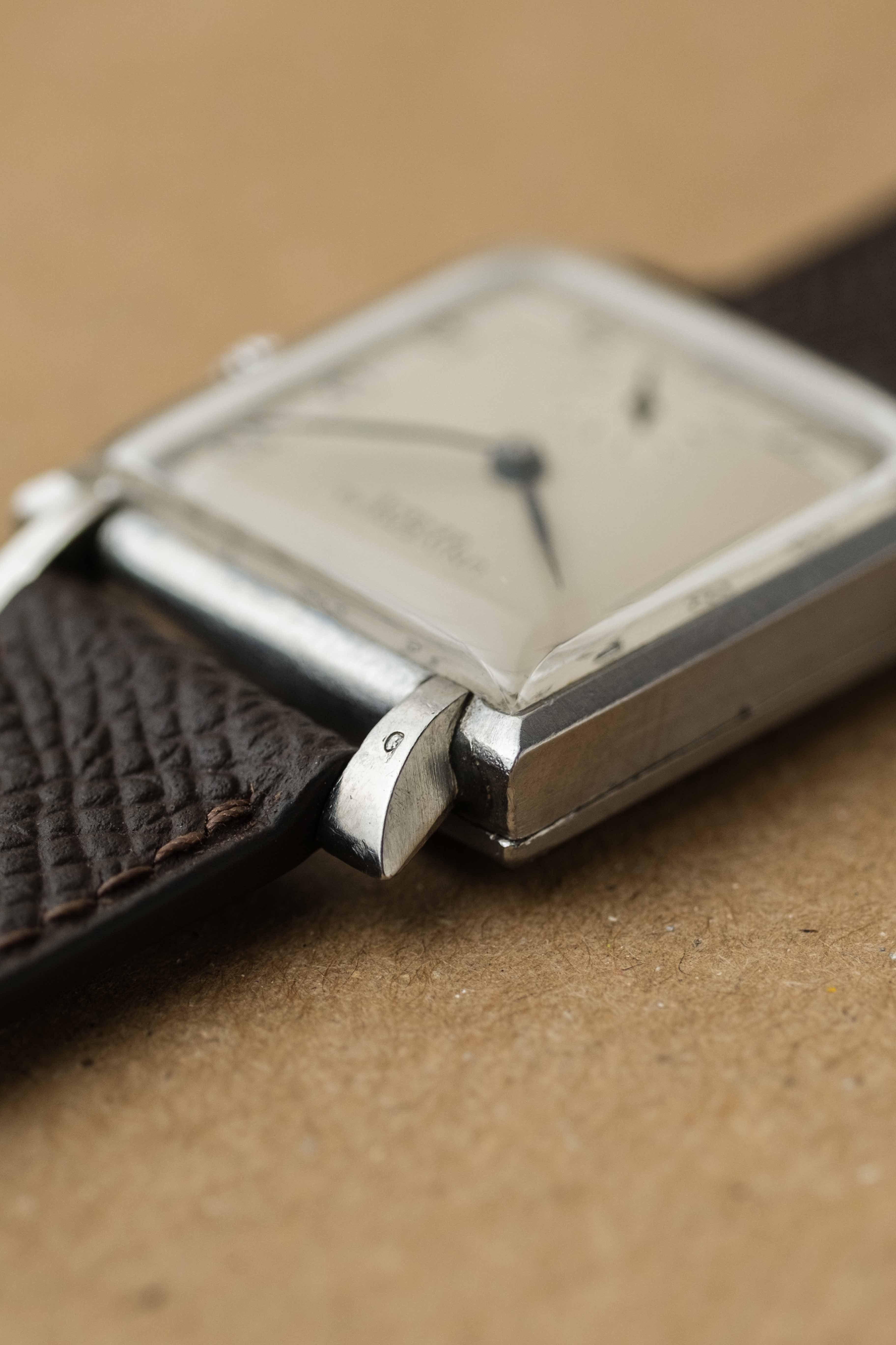 Universal Genéve Carrée Tank 'Art Deco' Dial 1940s