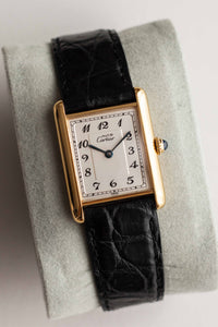 Cartier Tank Must De Cartier ‘Breguet' Dial Ref. 590005 1990's