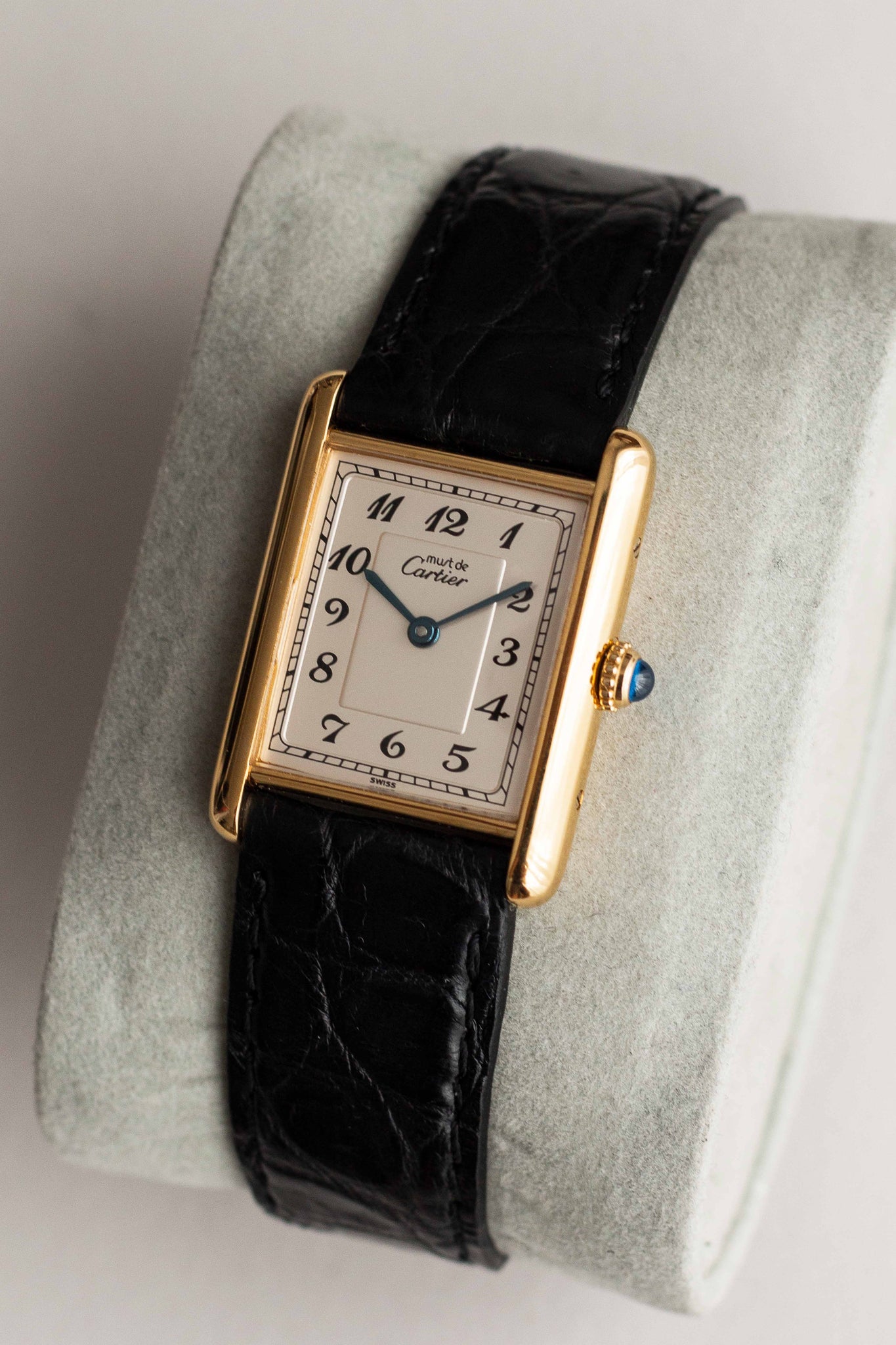 Cartier Tank Must De Cartier ‘Breguet' Dial Ref. 590005 1990's