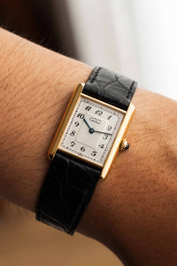 Cartier Tank Must De Cartier ‘Breguet' Dial Ref. 590005 1990's