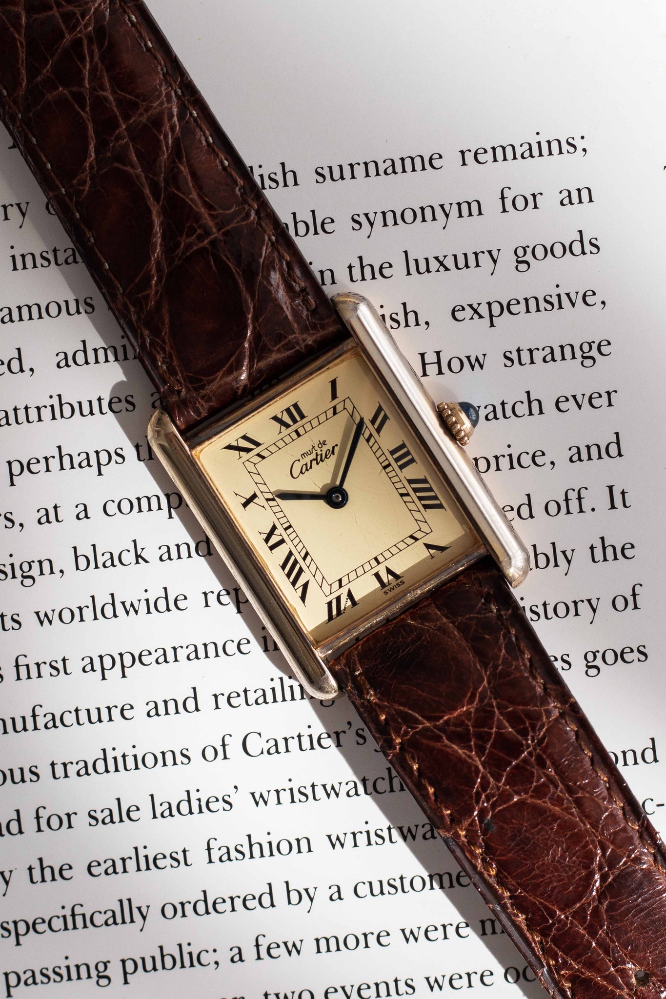 Cartier Tank Must De Cartier Ref. 590005 1990's