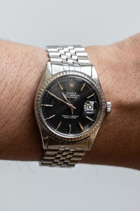 Rolex Datejust Ref. 1603 ‘Matte Black’ Dial 1970