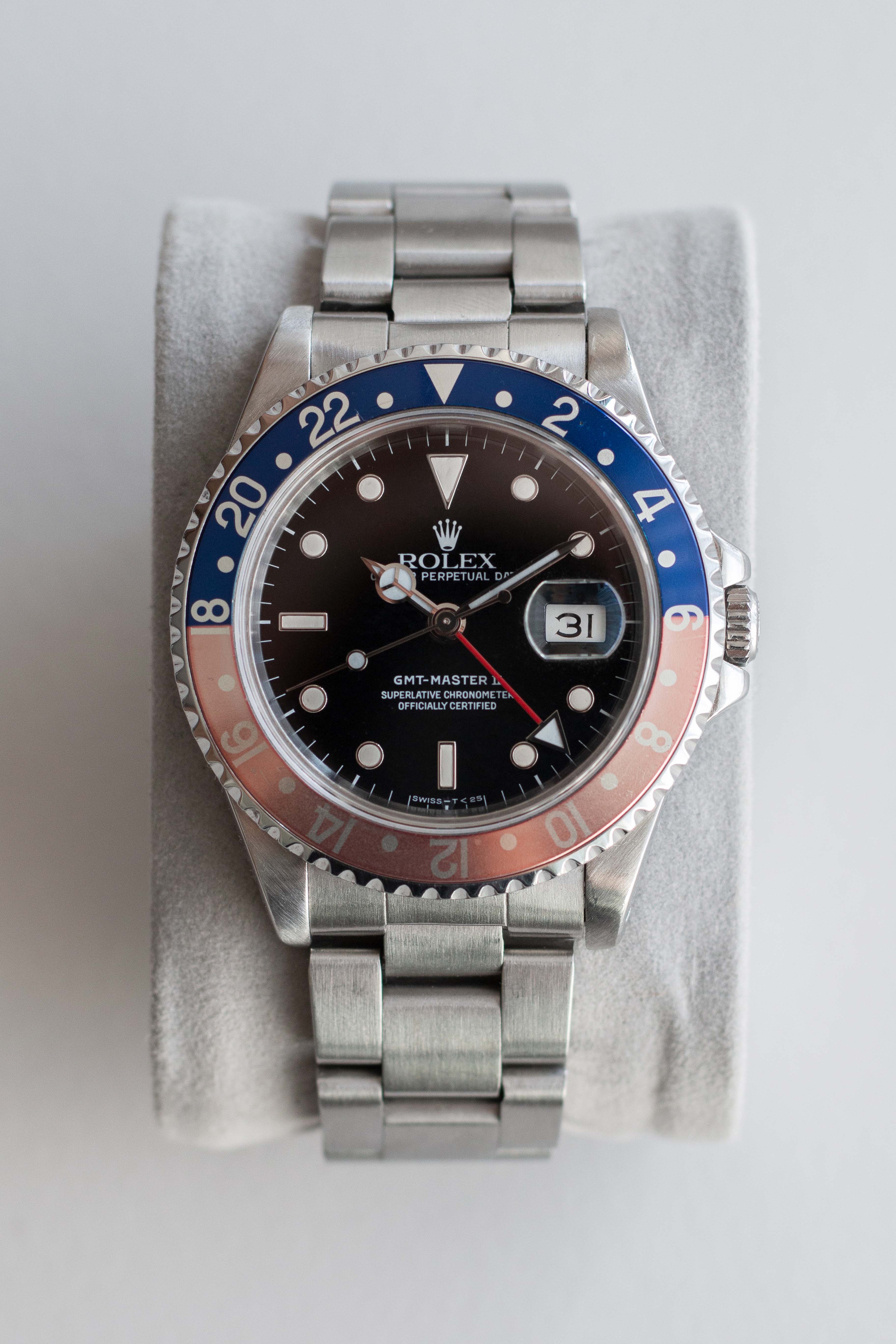 Rolex GMT-Master Ref. 1990 w/ Box | Vintage & Pre-Owned Luxury Watches – Wynn Thayne