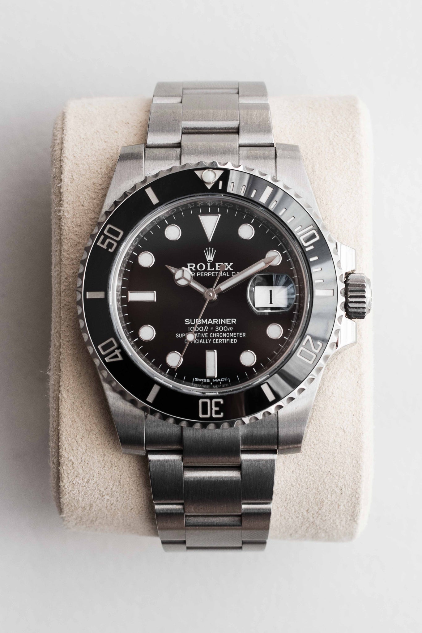 Rolex Submariner Ref. 116610LN Date 2019 w/ Box & Papers | Vintage & Pre-Owned Luxury – Wynn &