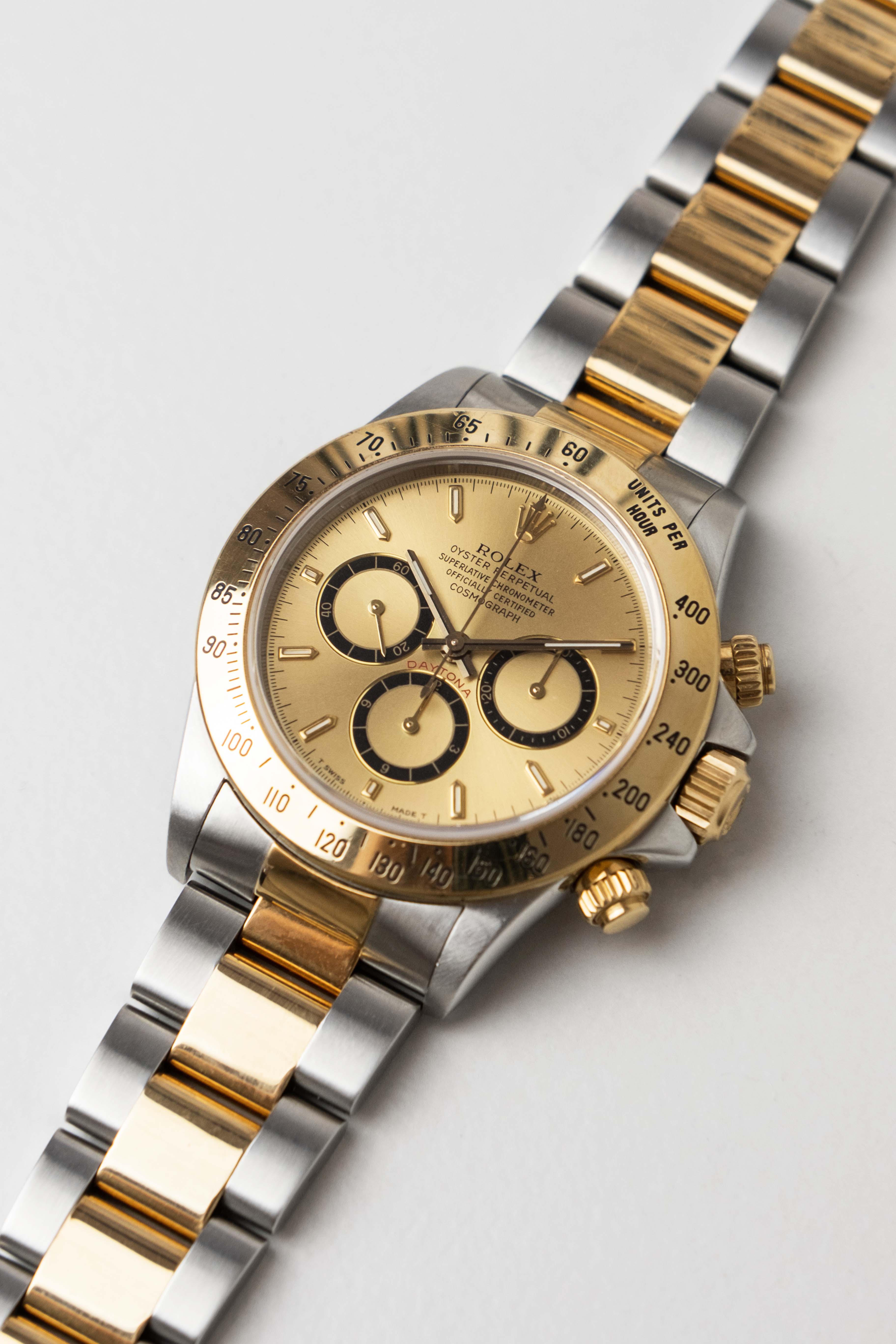 Rolex Daytona Two Tone Zenith Ref. 16523 'Inverted 6’ Dial 1996 w/ Box & Papers