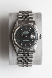 Rolex Datejust Ref. 1603 ‘Matte Black’ Dial 1970