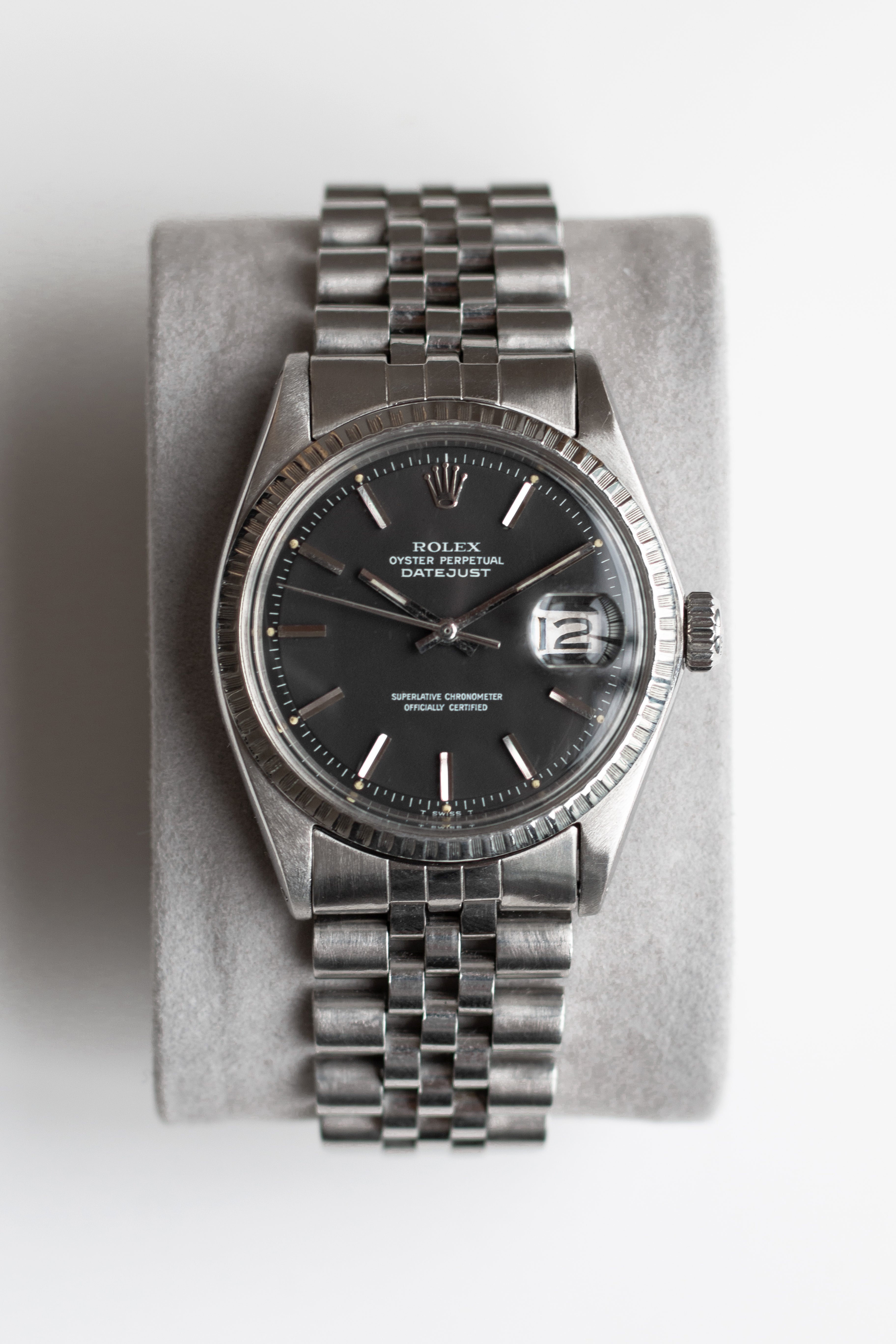 Rolex Datejust Ref. 1603 'Matte Black' Dial 1970 | Vintage & Luxury – Wynn & Thayne